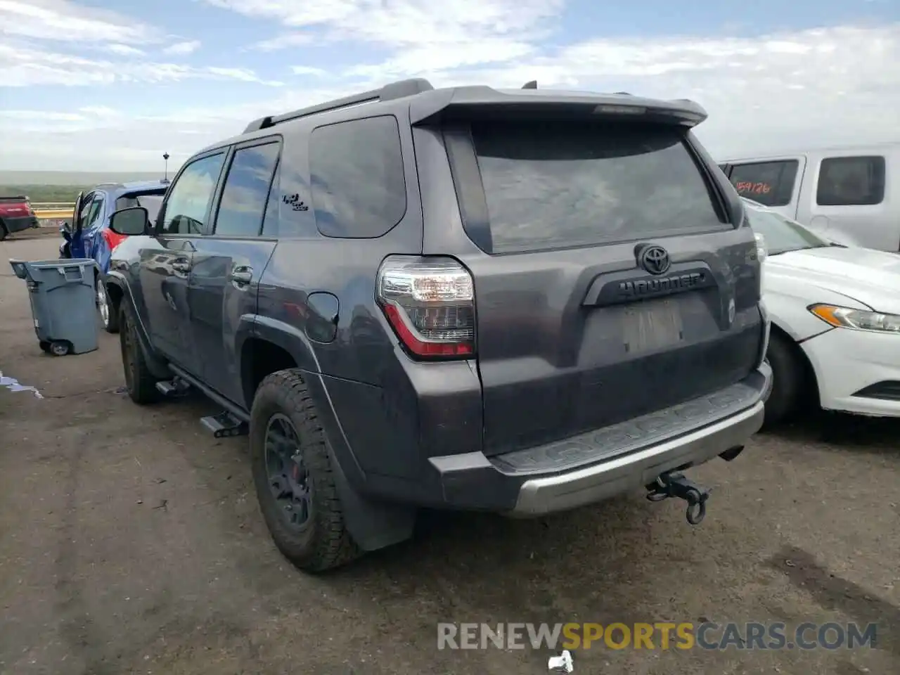 3 Photograph of a damaged car JTEBU5JR5K5619069 TOYOTA 4RUNNER 2019