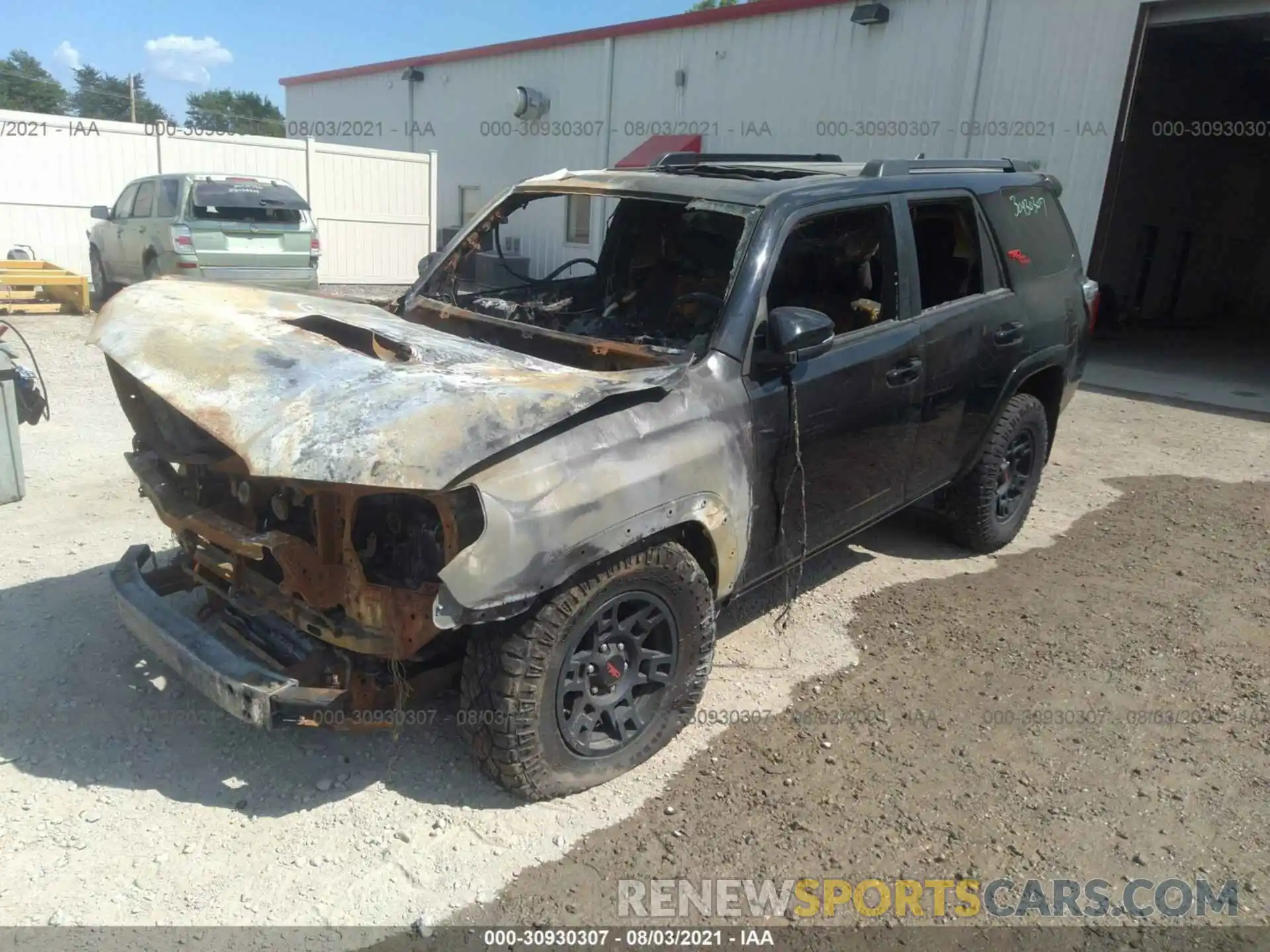 2 Photograph of a damaged car JTEBU5JR5K5620626 TOYOTA 4RUNNER 2019