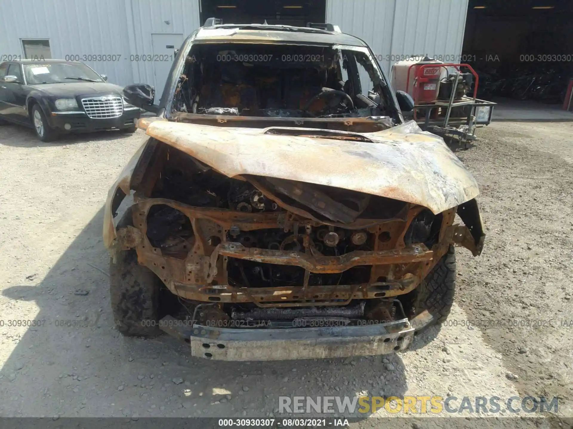 6 Photograph of a damaged car JTEBU5JR5K5620626 TOYOTA 4RUNNER 2019