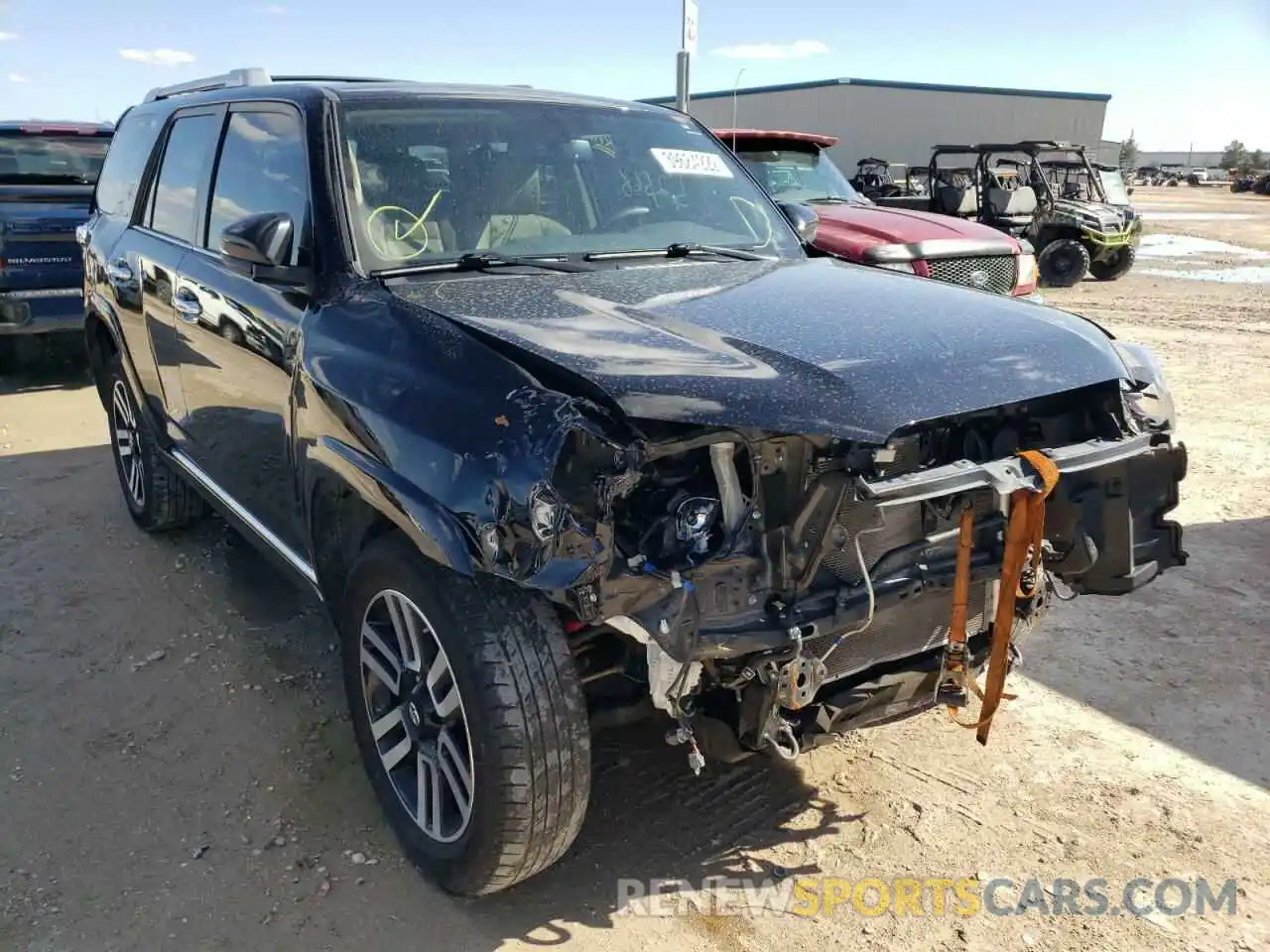 1 Photograph of a damaged car JTEBU5JR5K5622571 TOYOTA 4RUNNER 2019