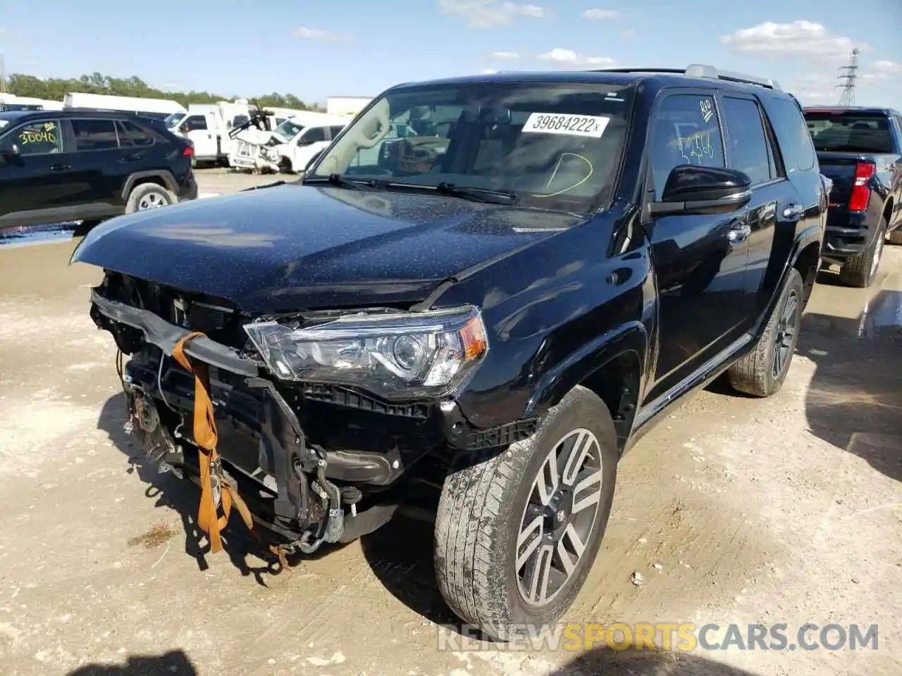 2 Фотография поврежденного автомобиля JTEBU5JR5K5622571 TOYOTA 4RUNNER 2019