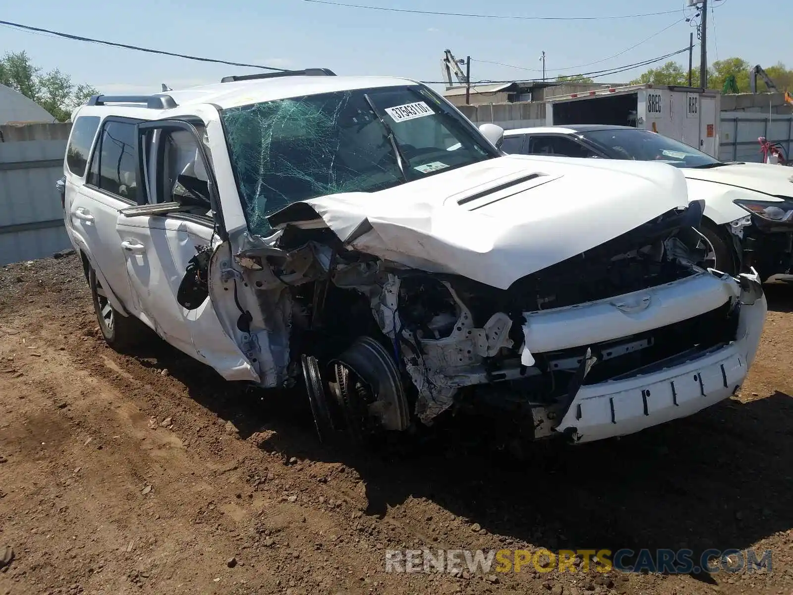 1 Photograph of a damaged car JTEBU5JR5K5623140 TOYOTA 4RUNNER 2019