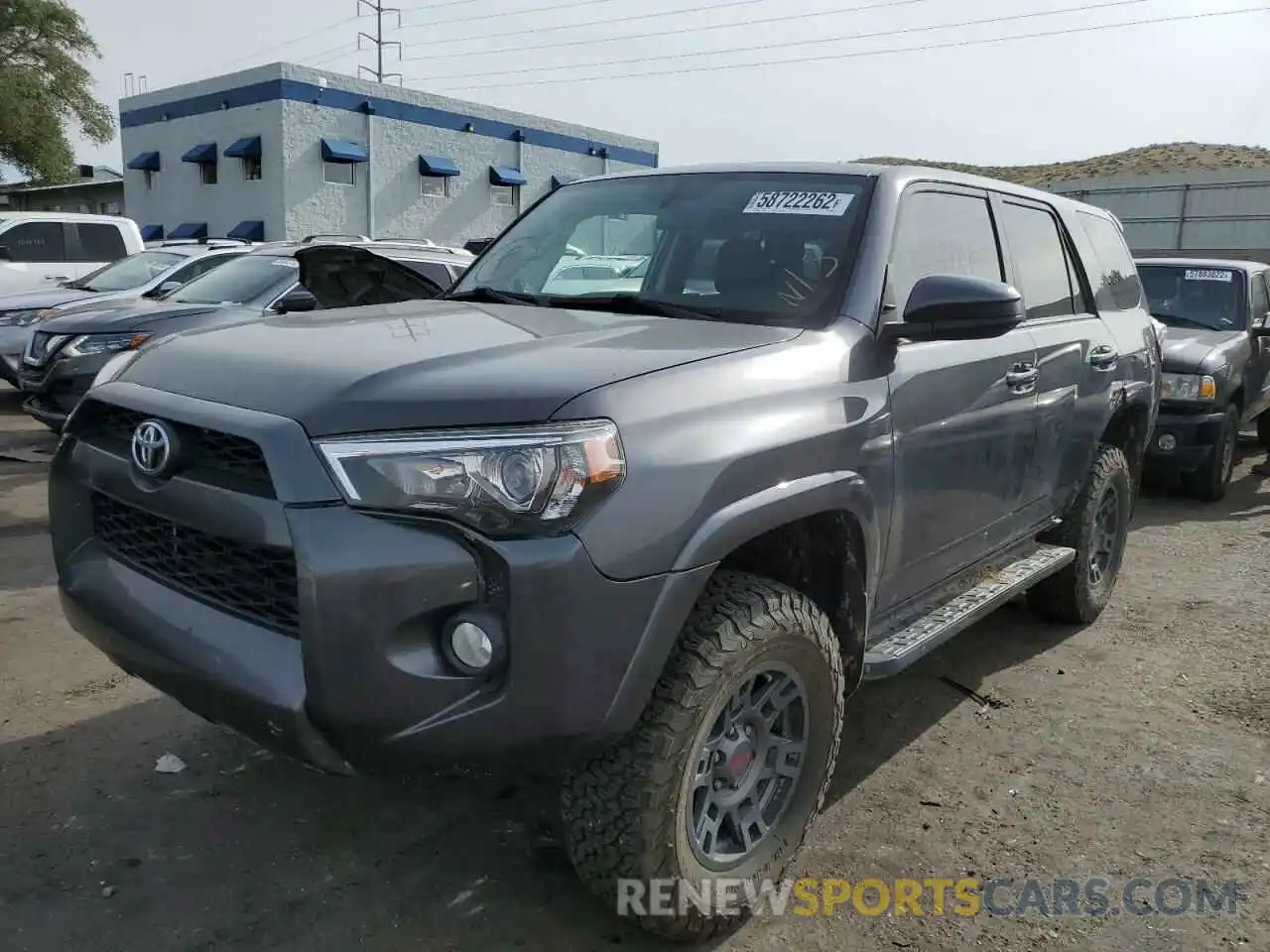 2 Photograph of a damaged car JTEBU5JR5K5626572 TOYOTA 4RUNNER 2019