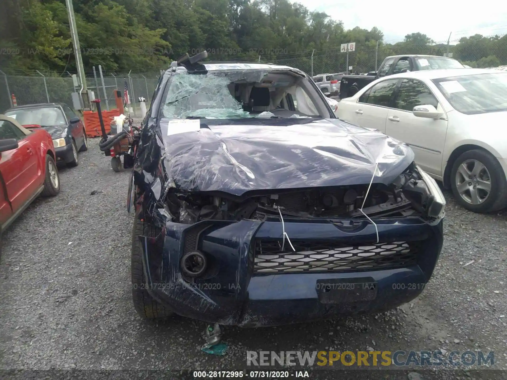 6 Photograph of a damaged car JTEBU5JR5K5626894 TOYOTA 4RUNNER 2019