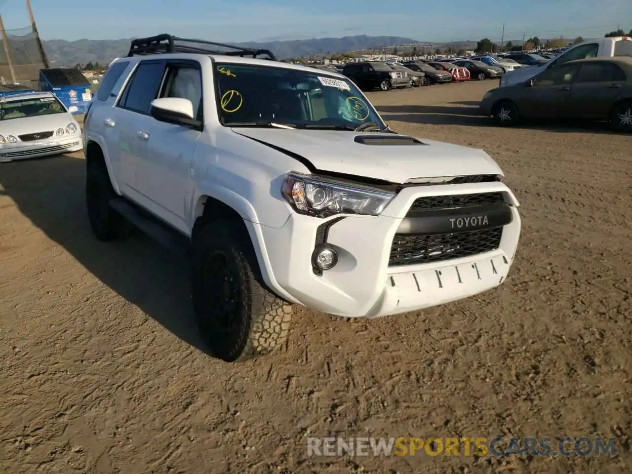 1 Photograph of a damaged car JTEBU5JR5K5627625 TOYOTA 4RUNNER 2019