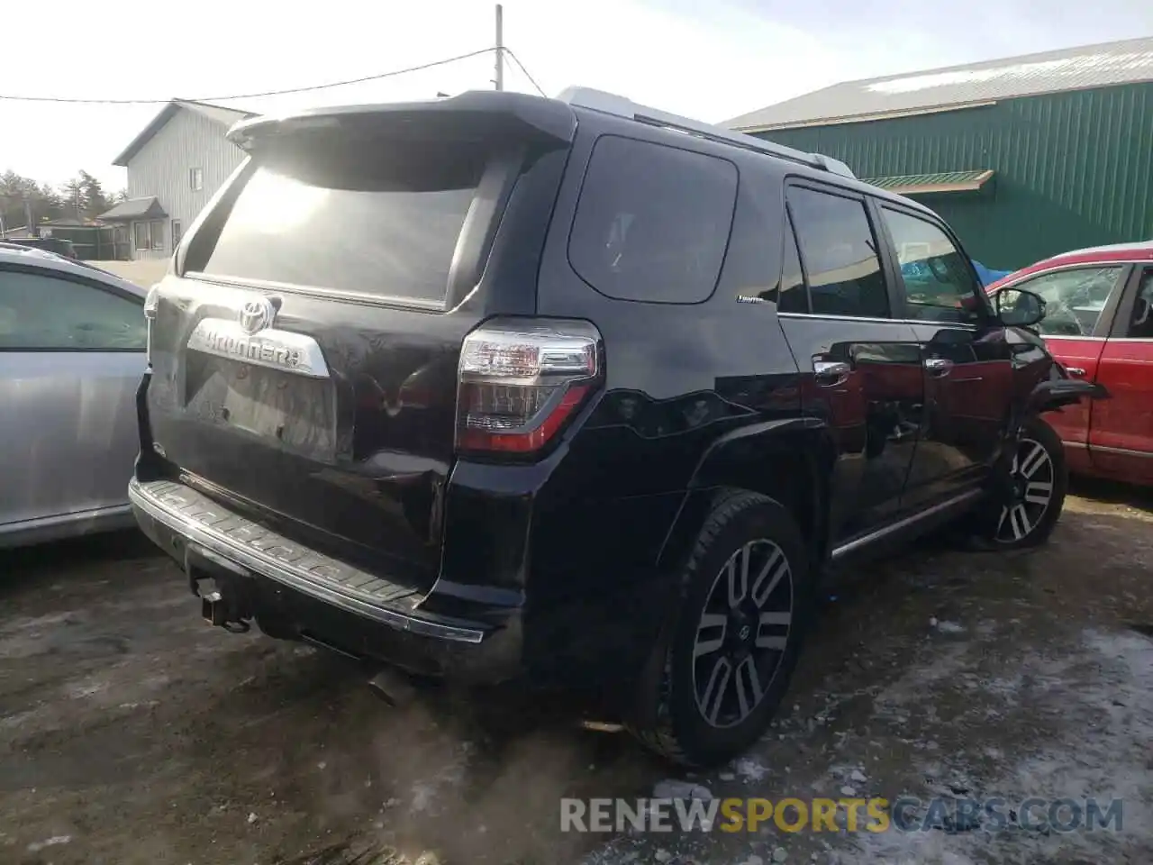 4 Photograph of a damaged car JTEBU5JR5K5628953 TOYOTA 4RUNNER 2019