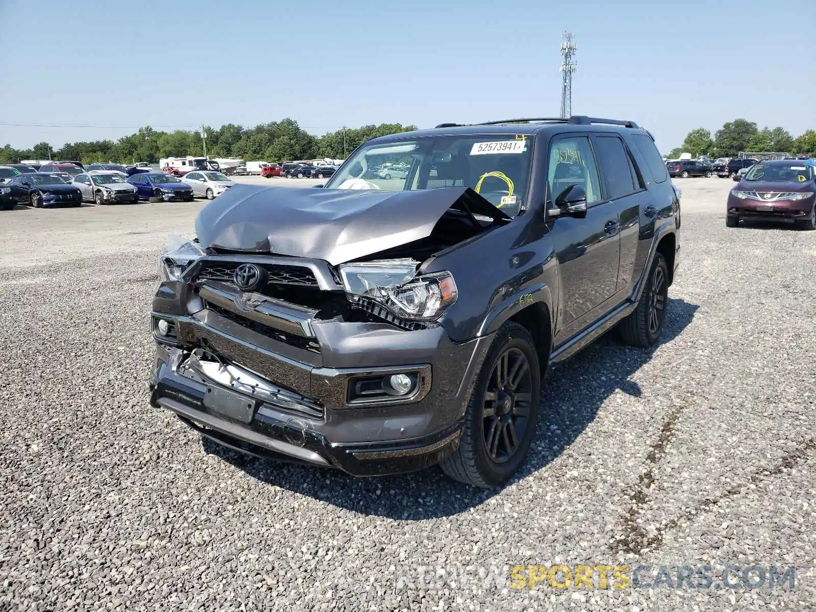 2 Photograph of a damaged car JTEBU5JR5K5630024 TOYOTA 4RUNNER 2019