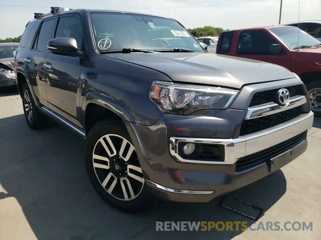 1 Фотография поврежденного автомобиля JTEBU5JR5K5635451 TOYOTA 4RUNNER 2019