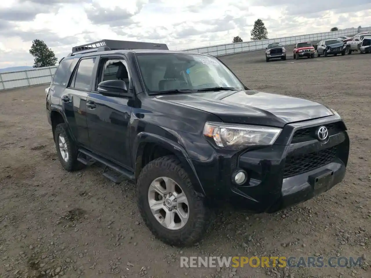 1 Photograph of a damaged car JTEBU5JR5K5636048 TOYOTA 4RUNNER 2019