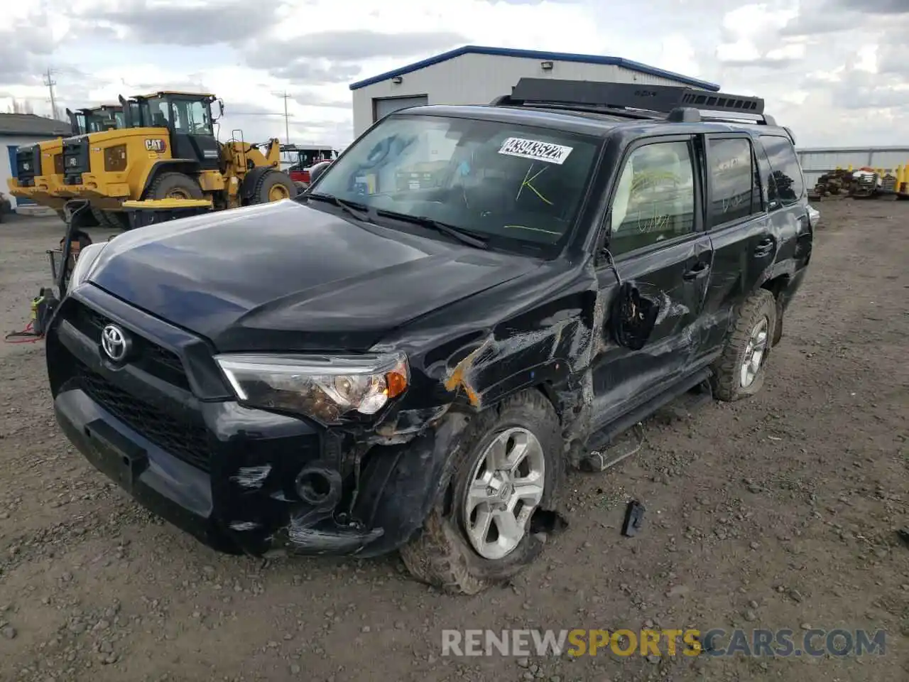 2 Photograph of a damaged car JTEBU5JR5K5636048 TOYOTA 4RUNNER 2019