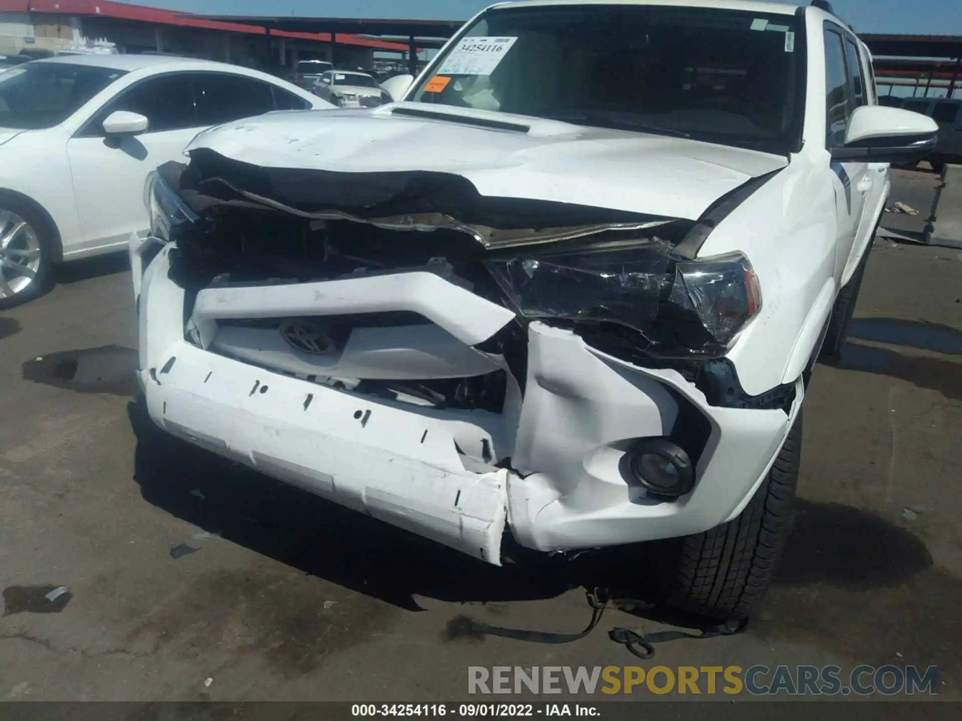 6 Photograph of a damaged car JTEBU5JR5K5636390 TOYOTA 4RUNNER 2019