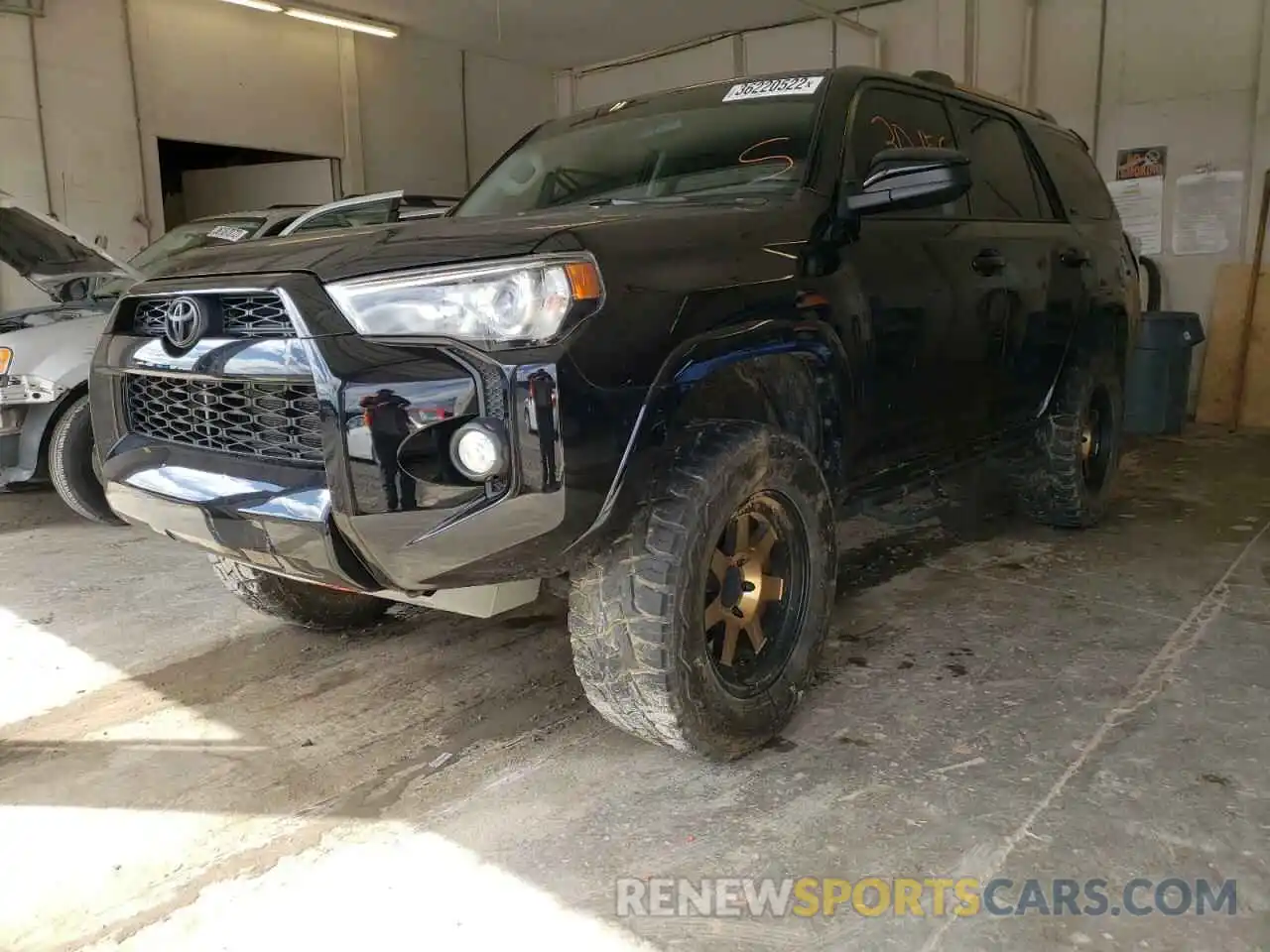 2 Photograph of a damaged car JTEBU5JR5K5638639 TOYOTA 4RUNNER 2019