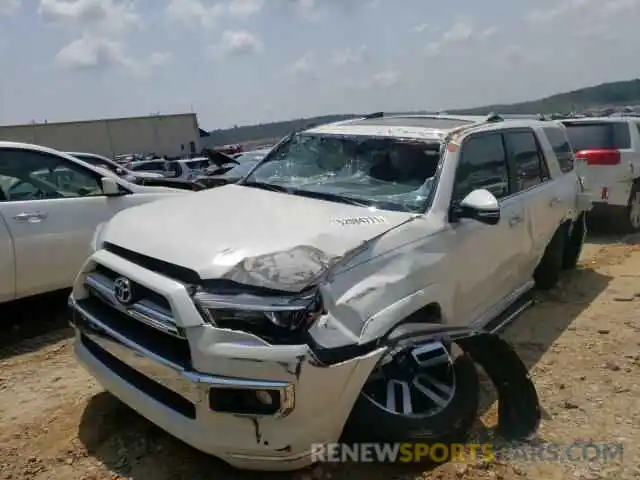 2 Photograph of a damaged car JTEBU5JR5K5639466 TOYOTA 4RUNNER 2019