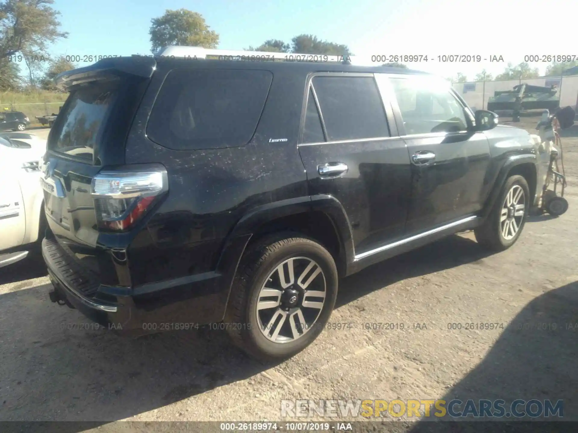 4 Photograph of a damaged car JTEBU5JR5K5644408 TOYOTA 4RUNNER 2019