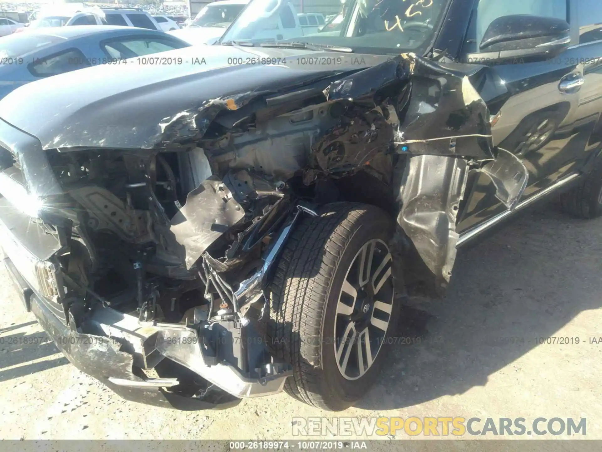 6 Photograph of a damaged car JTEBU5JR5K5644408 TOYOTA 4RUNNER 2019