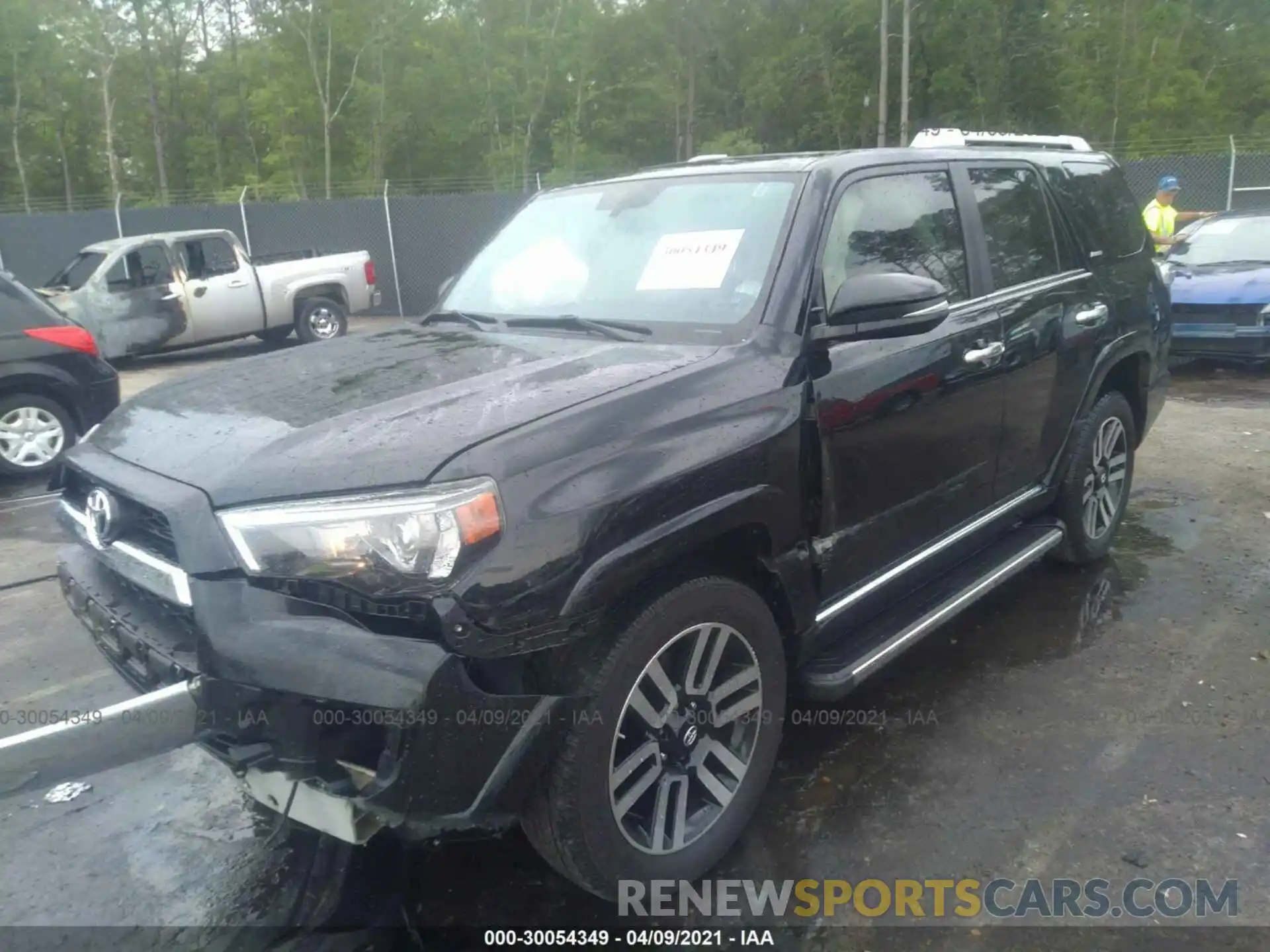 2 Photograph of a damaged car JTEBU5JR5K5645591 TOYOTA 4RUNNER 2019