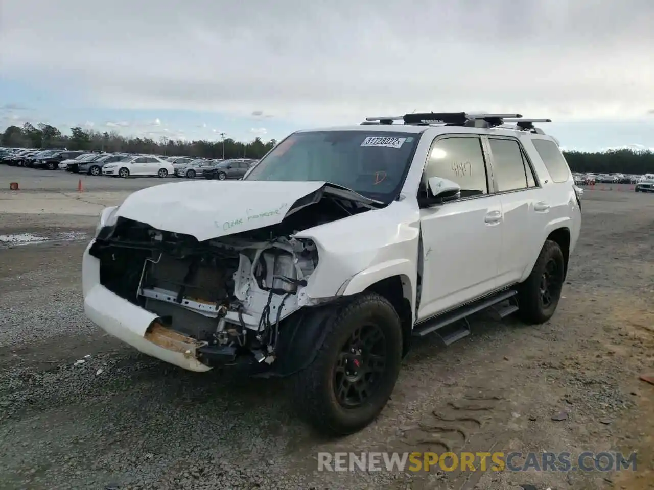 2 Photograph of a damaged car JTEBU5JR5K5650015 TOYOTA 4RUNNER 2019