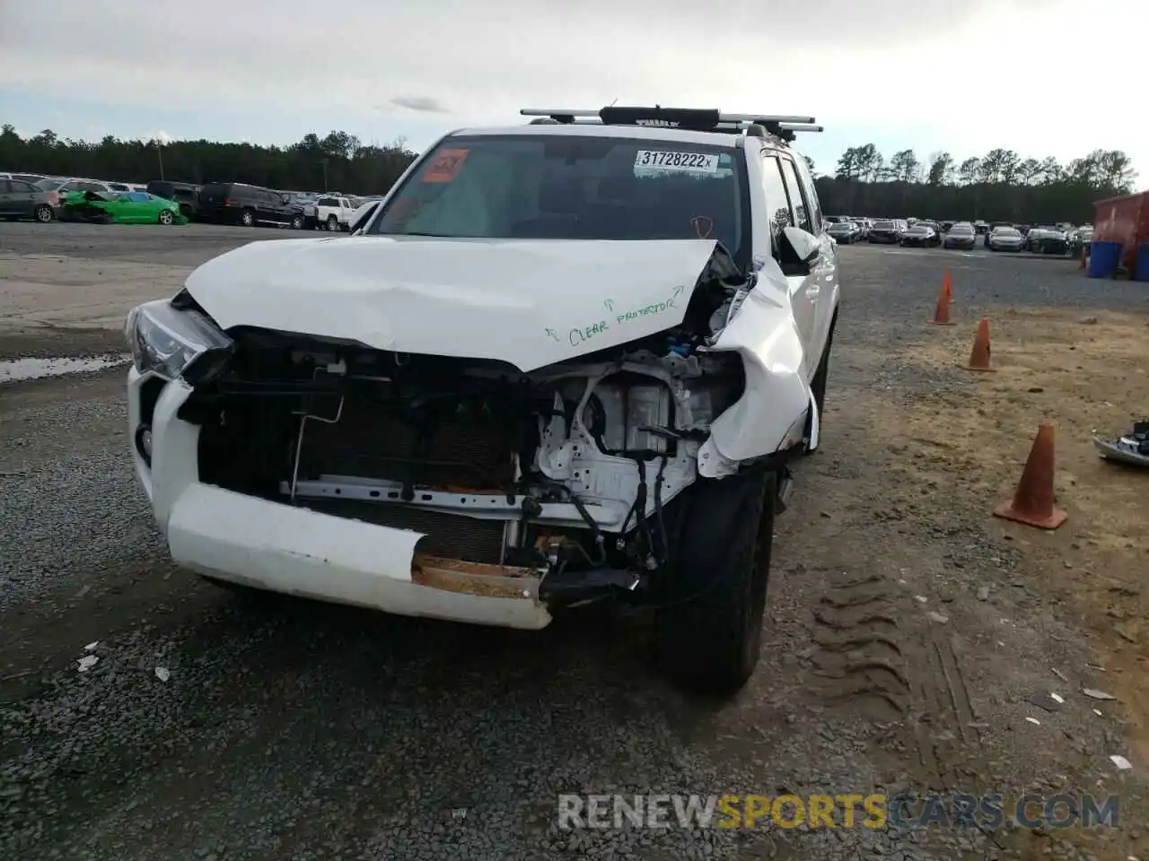 9 Photograph of a damaged car JTEBU5JR5K5650015 TOYOTA 4RUNNER 2019