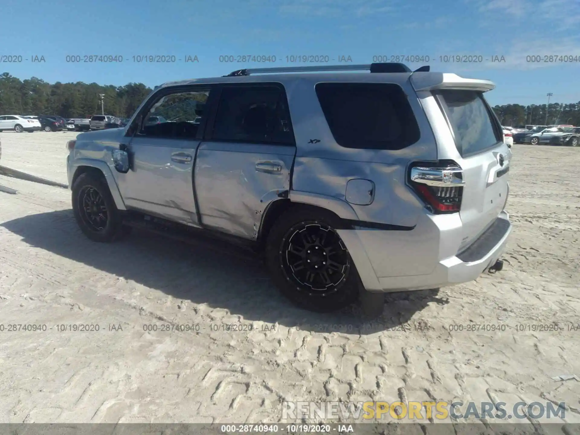 3 Photograph of a damaged car JTEBU5JR5K5650404 TOYOTA 4RUNNER 2019