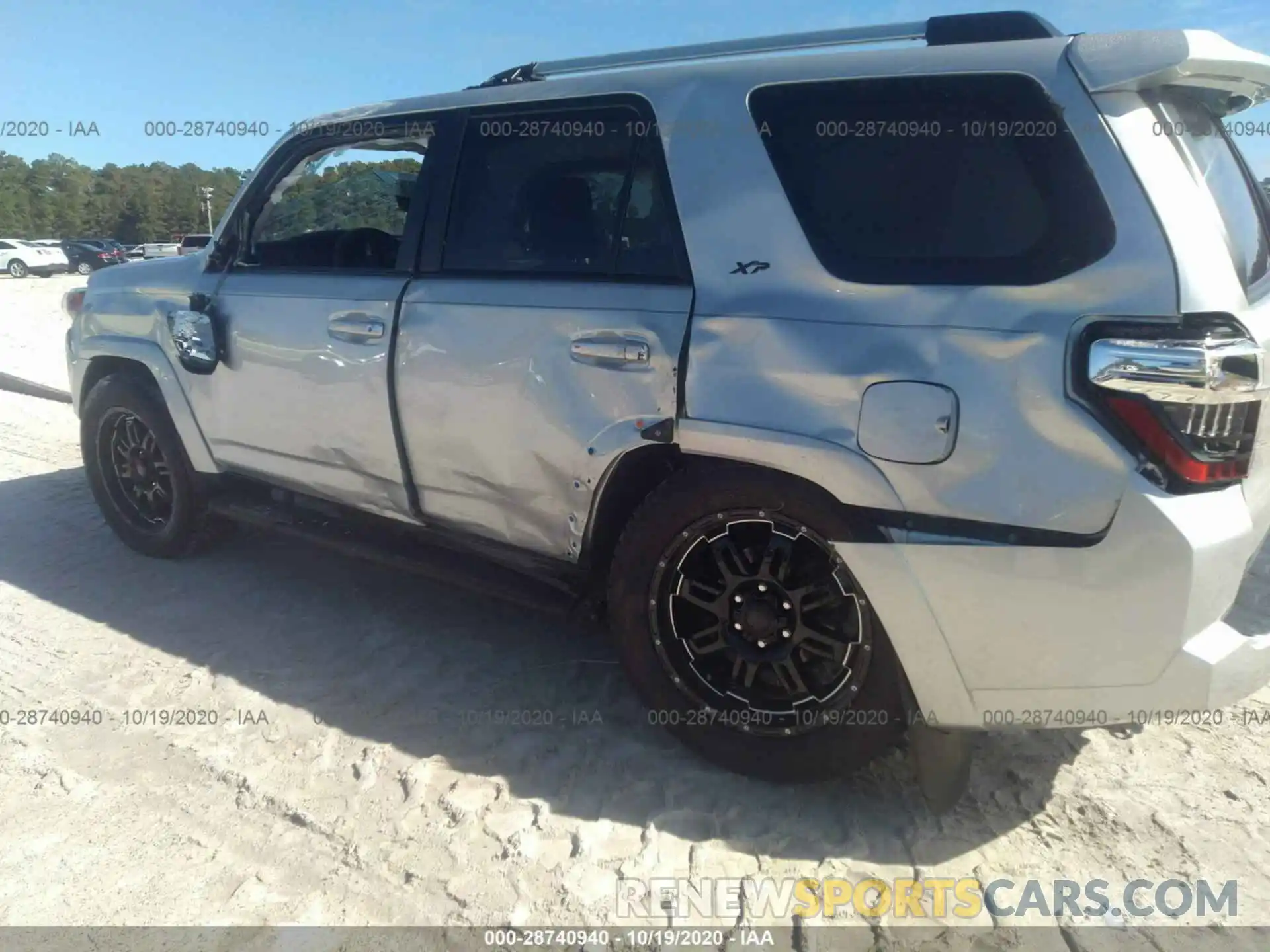 6 Фотография поврежденного автомобиля JTEBU5JR5K5650404 TOYOTA 4RUNNER 2019