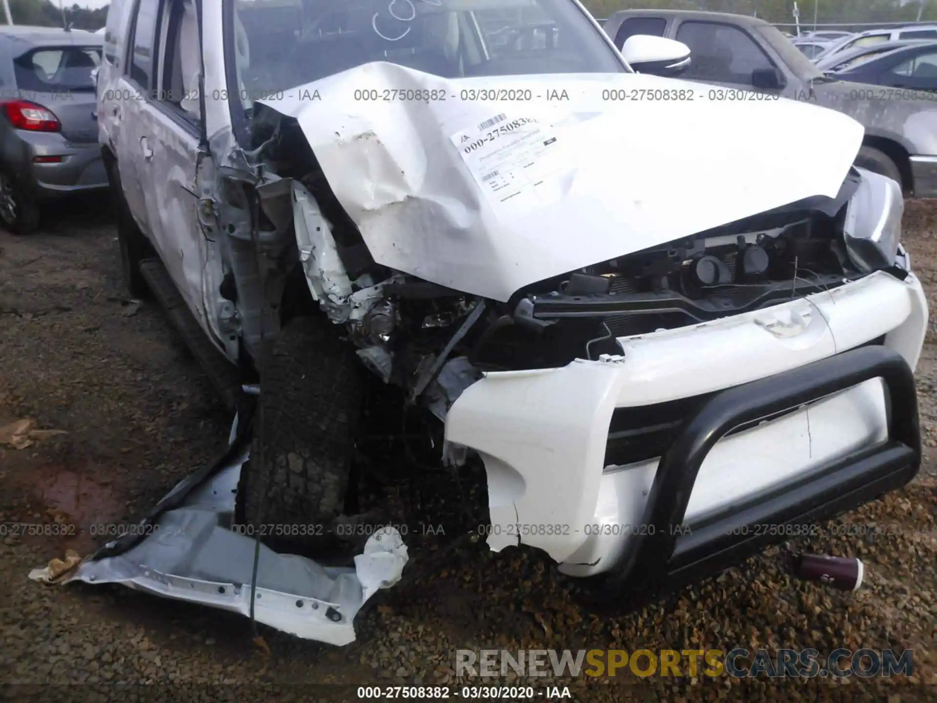 6 Photograph of a damaged car JTEBU5JR5K5652167 TOYOTA 4RUNNER 2019