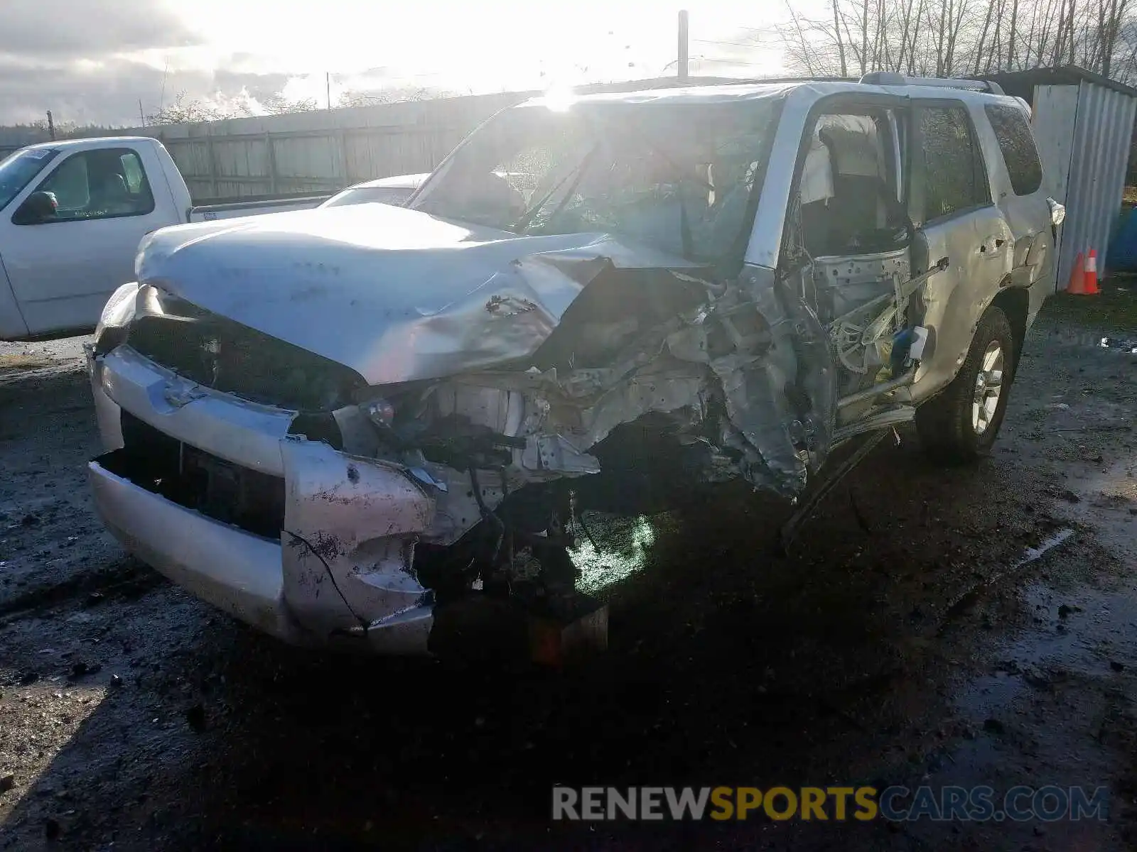 2 Photograph of a damaged car JTEBU5JR5K5652590 TOYOTA 4RUNNER 2019