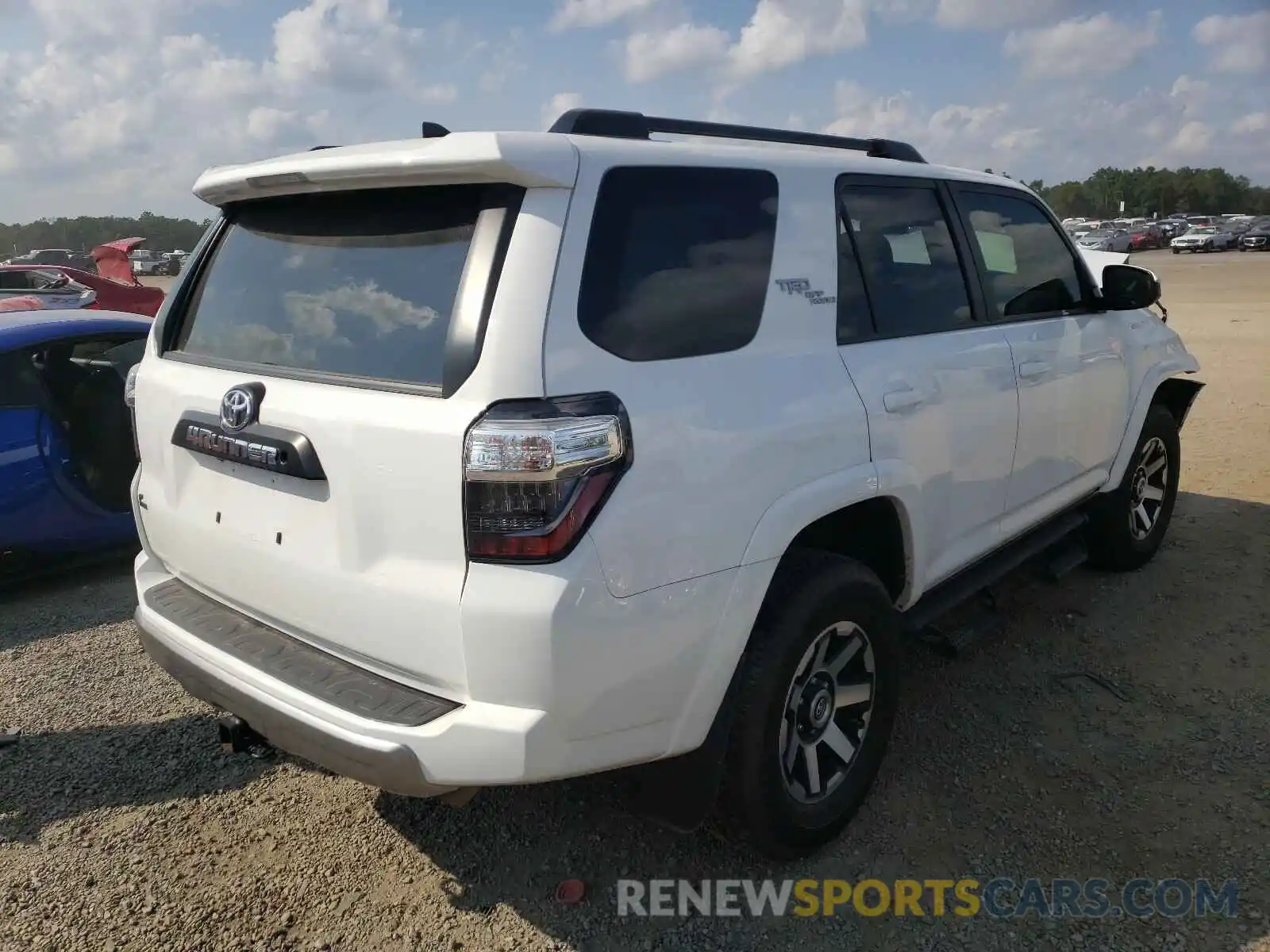 4 Фотография поврежденного автомобиля JTEBU5JR5K5654291 TOYOTA 4RUNNER 2019