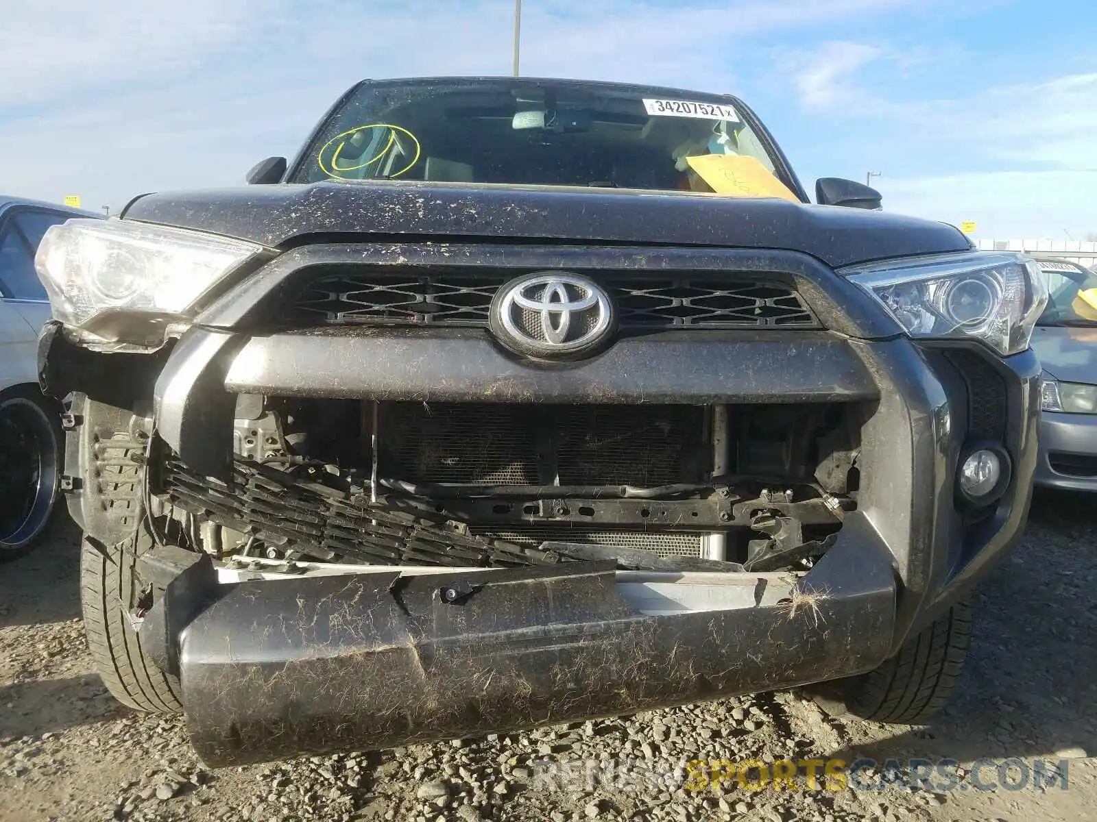 9 Photograph of a damaged car JTEBU5JR5K5657045 TOYOTA 4RUNNER 2019