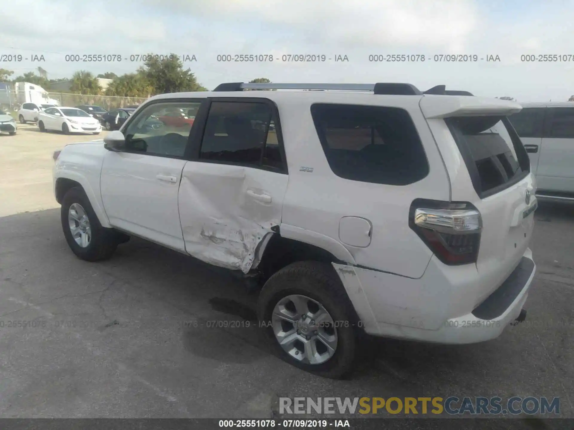 6 Photograph of a damaged car JTEBU5JR5K5657157 TOYOTA 4RUNNER 2019