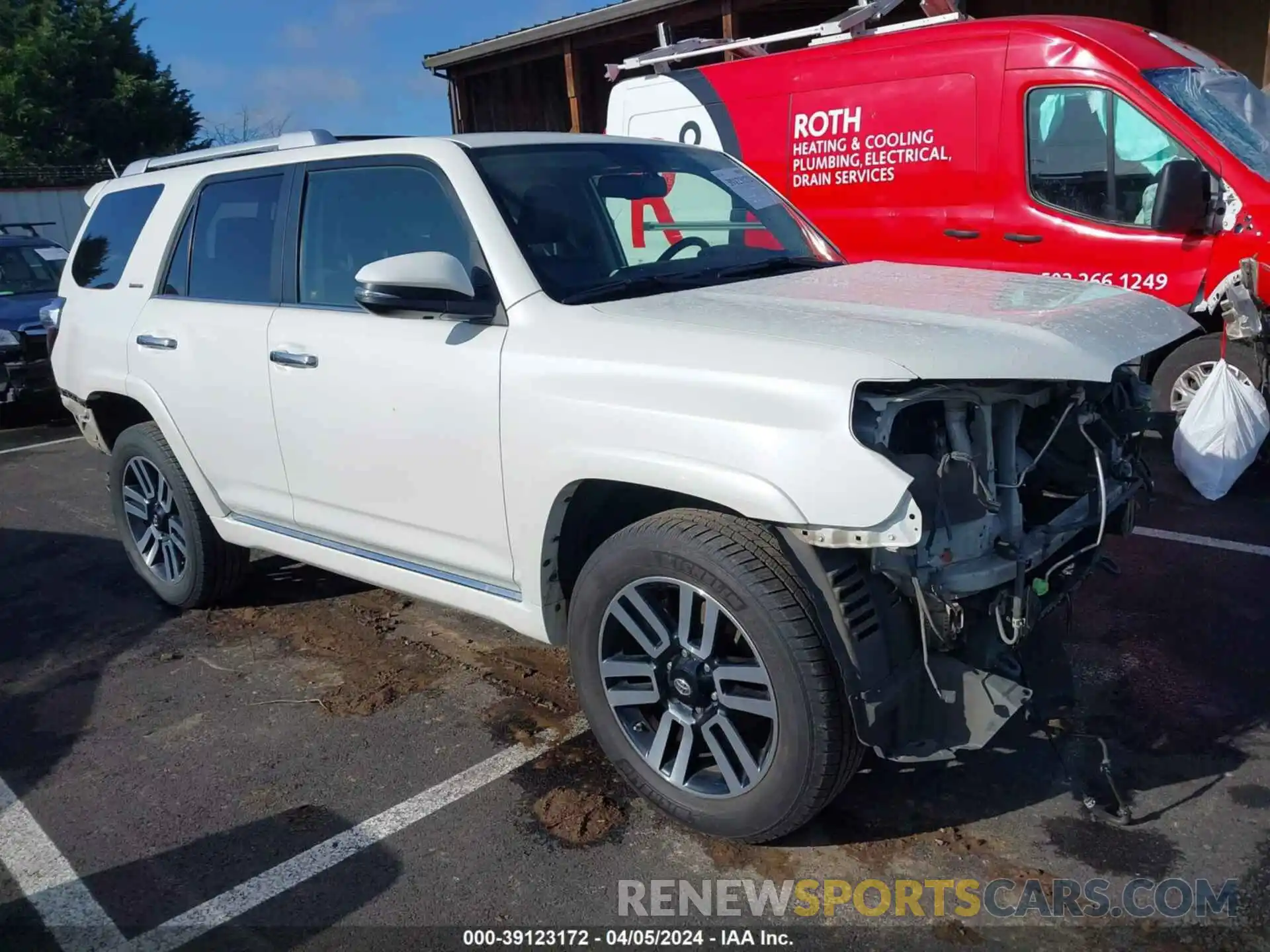 1 Photograph of a damaged car JTEBU5JR5K5657501 TOYOTA 4RUNNER 2019