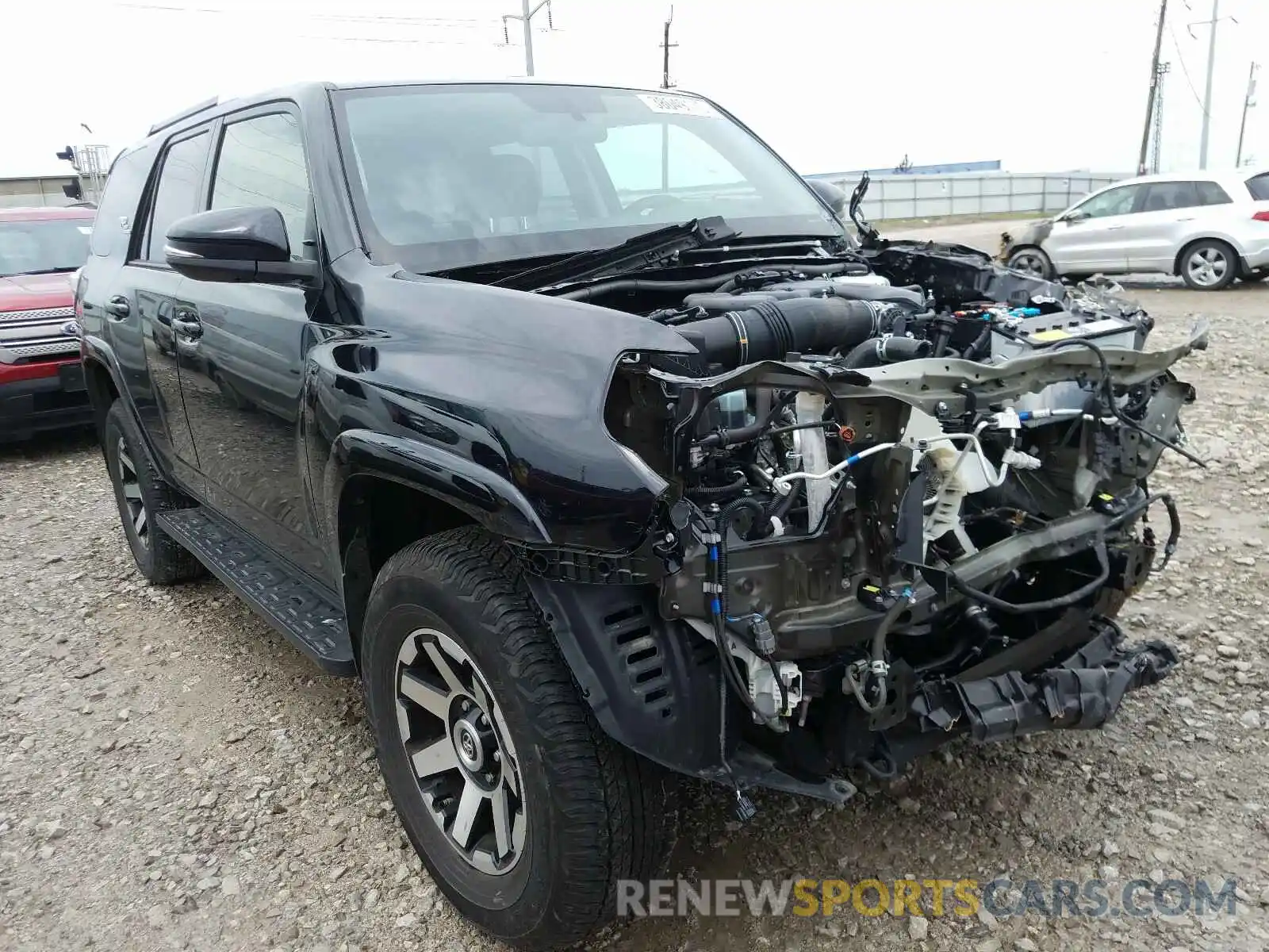 1 Photograph of a damaged car JTEBU5JR5K5658096 TOYOTA 4RUNNER 2019