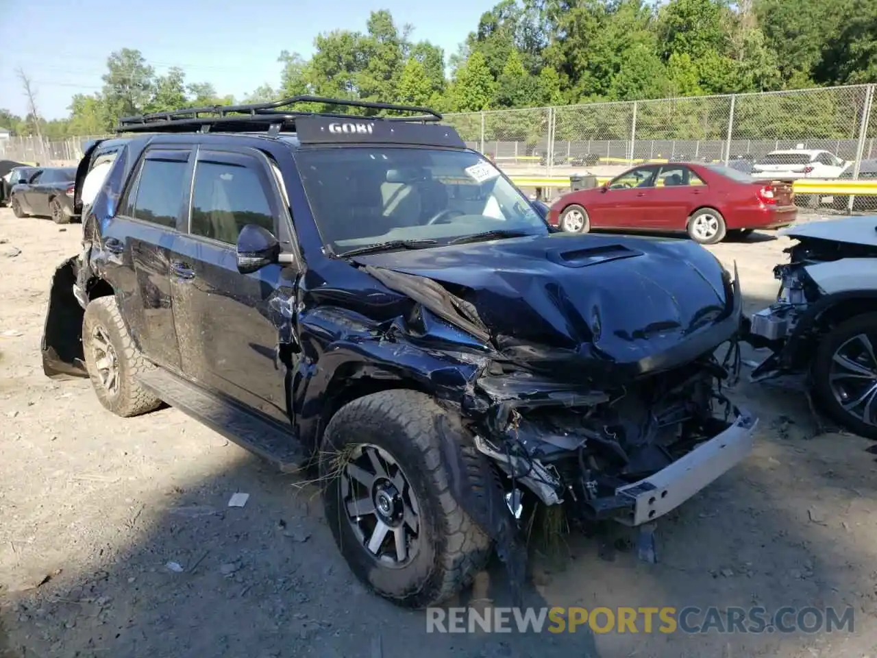 1 Photograph of a damaged car JTEBU5JR5K5658342 TOYOTA 4RUNNER 2019