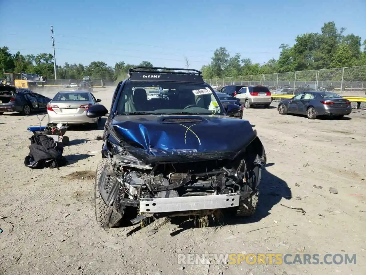 9 Photograph of a damaged car JTEBU5JR5K5658342 TOYOTA 4RUNNER 2019