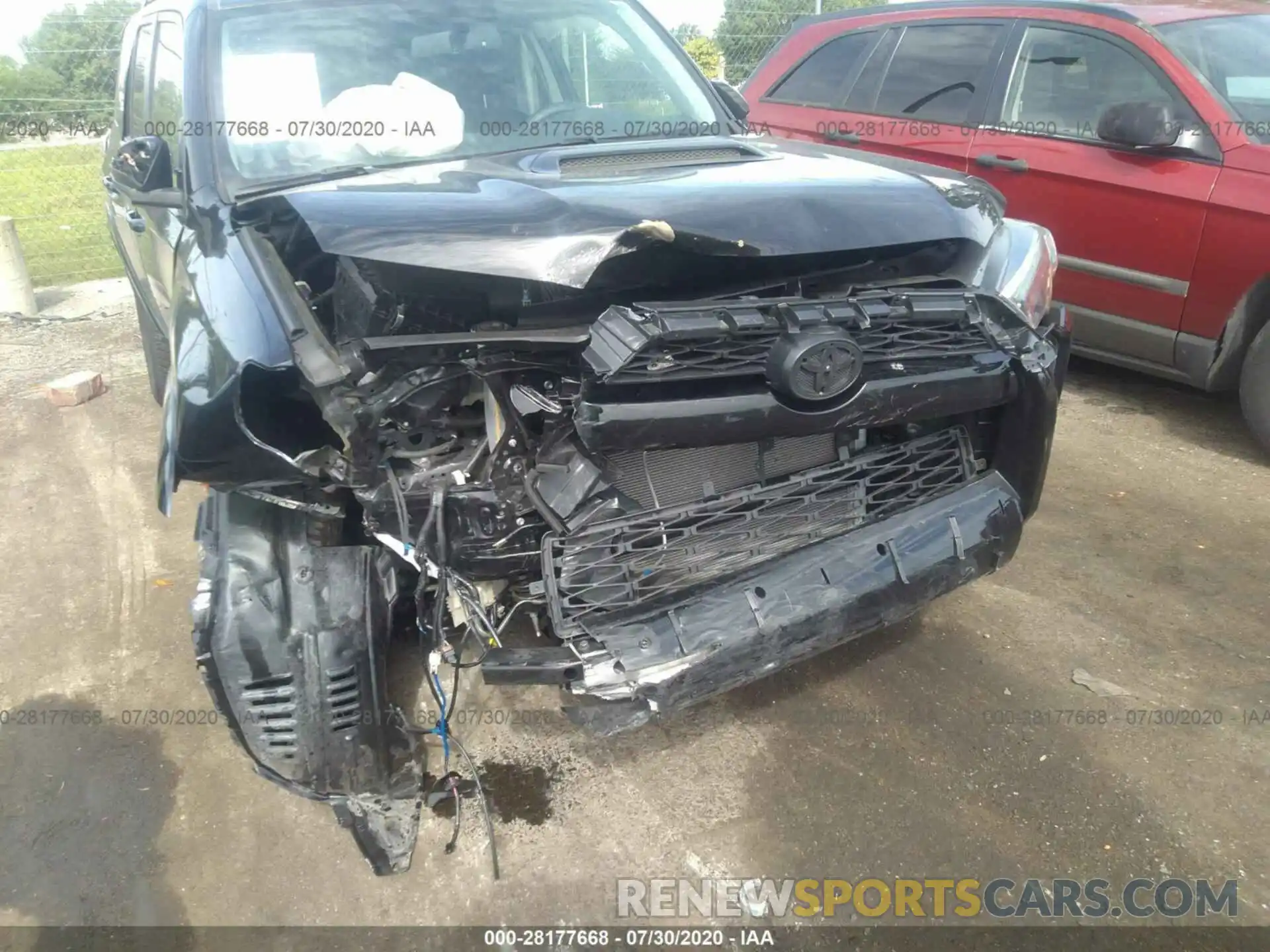 6 Photograph of a damaged car JTEBU5JR5K5658700 TOYOTA 4RUNNER 2019