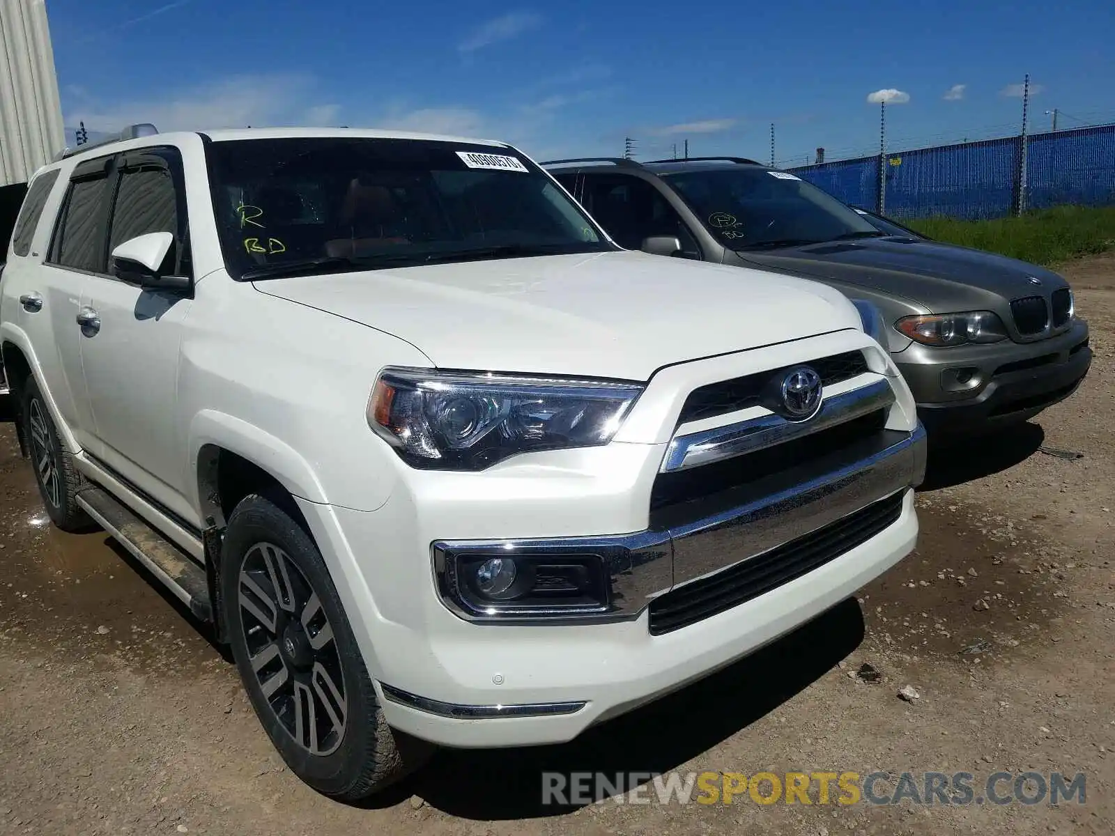 1 Photograph of a damaged car JTEBU5JR5K5659944 TOYOTA 4RUNNER 2019