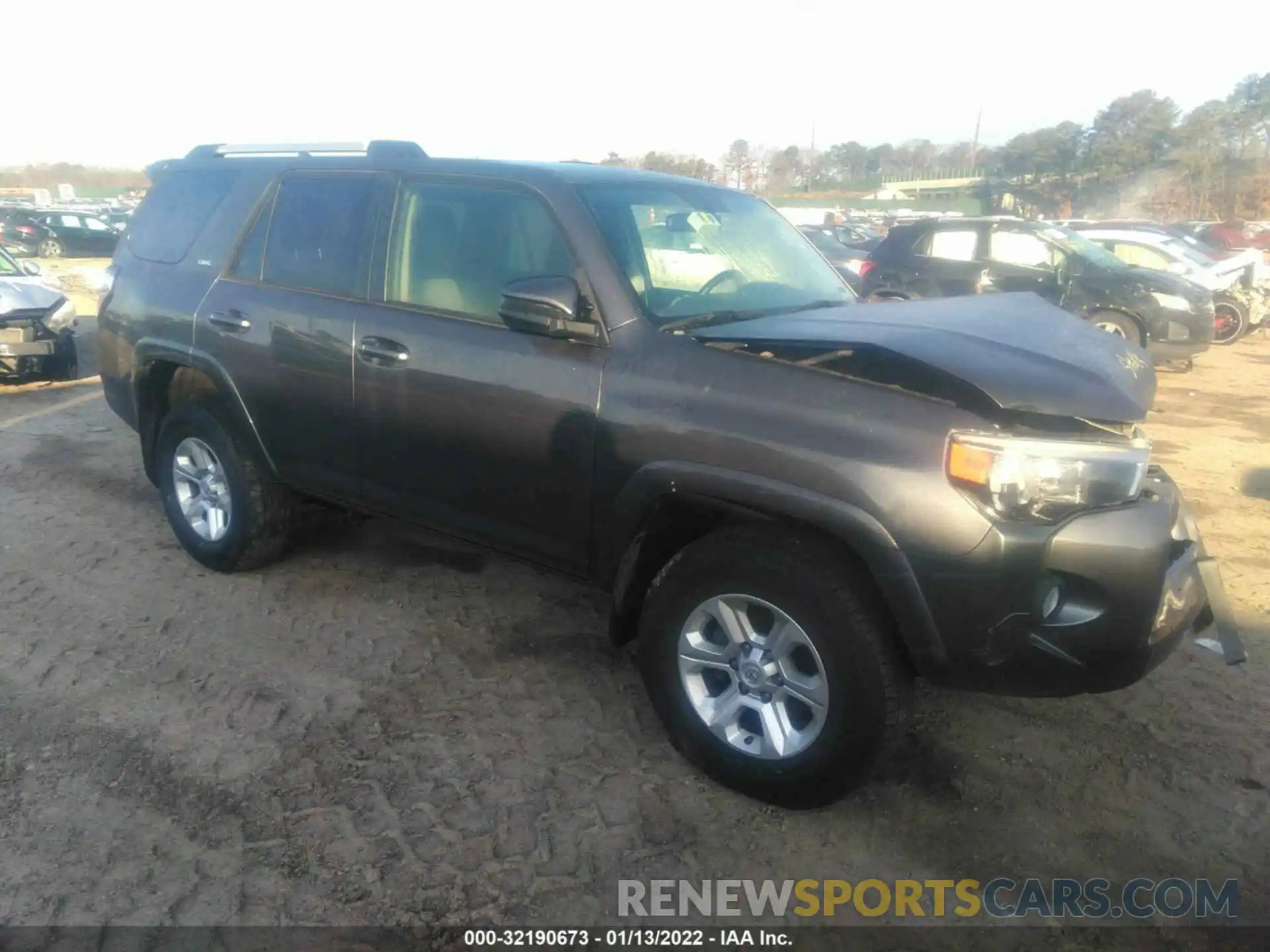 1 Photograph of a damaged car JTEBU5JR5K5661984 TOYOTA 4RUNNER 2019