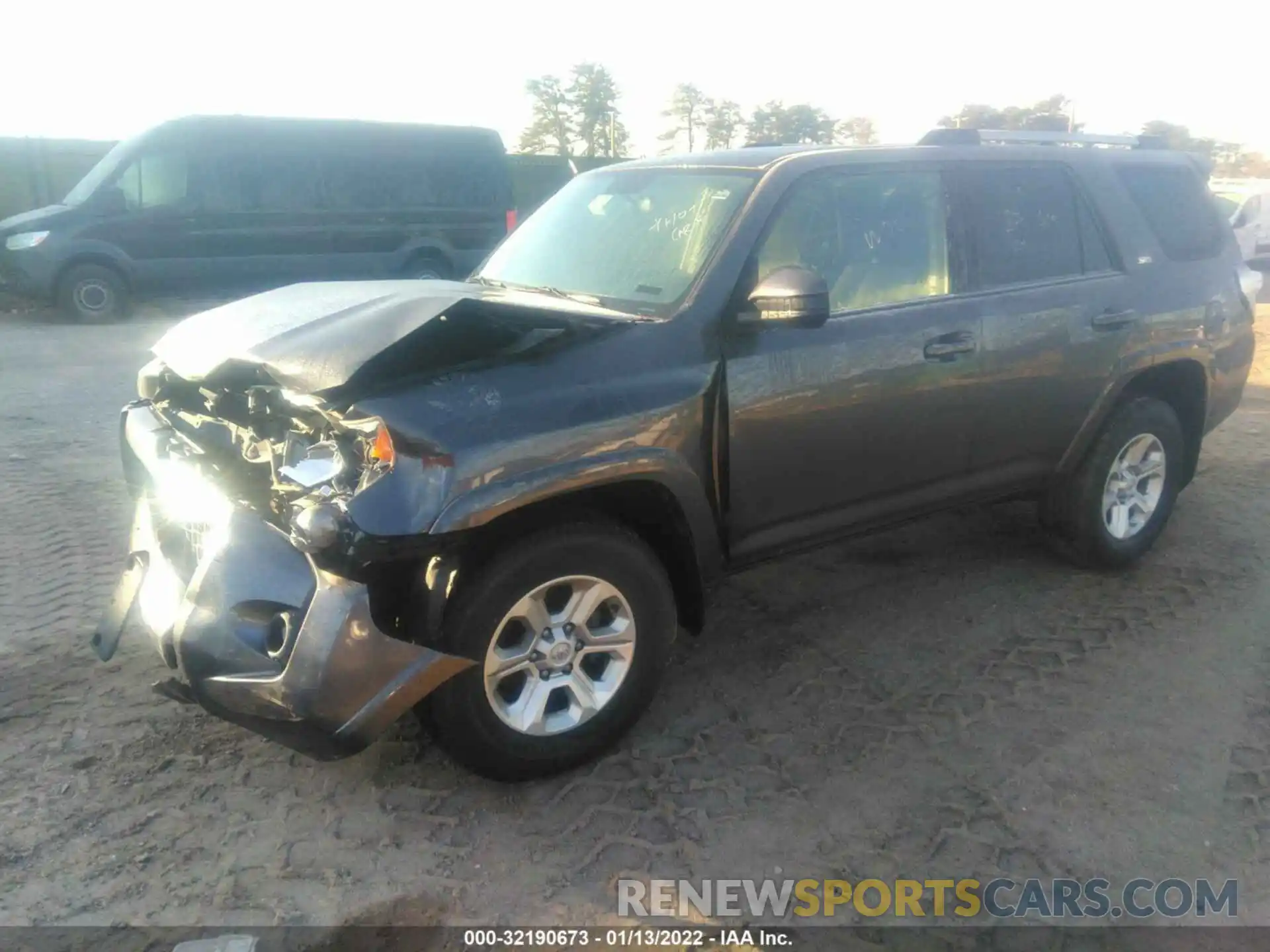 2 Photograph of a damaged car JTEBU5JR5K5661984 TOYOTA 4RUNNER 2019