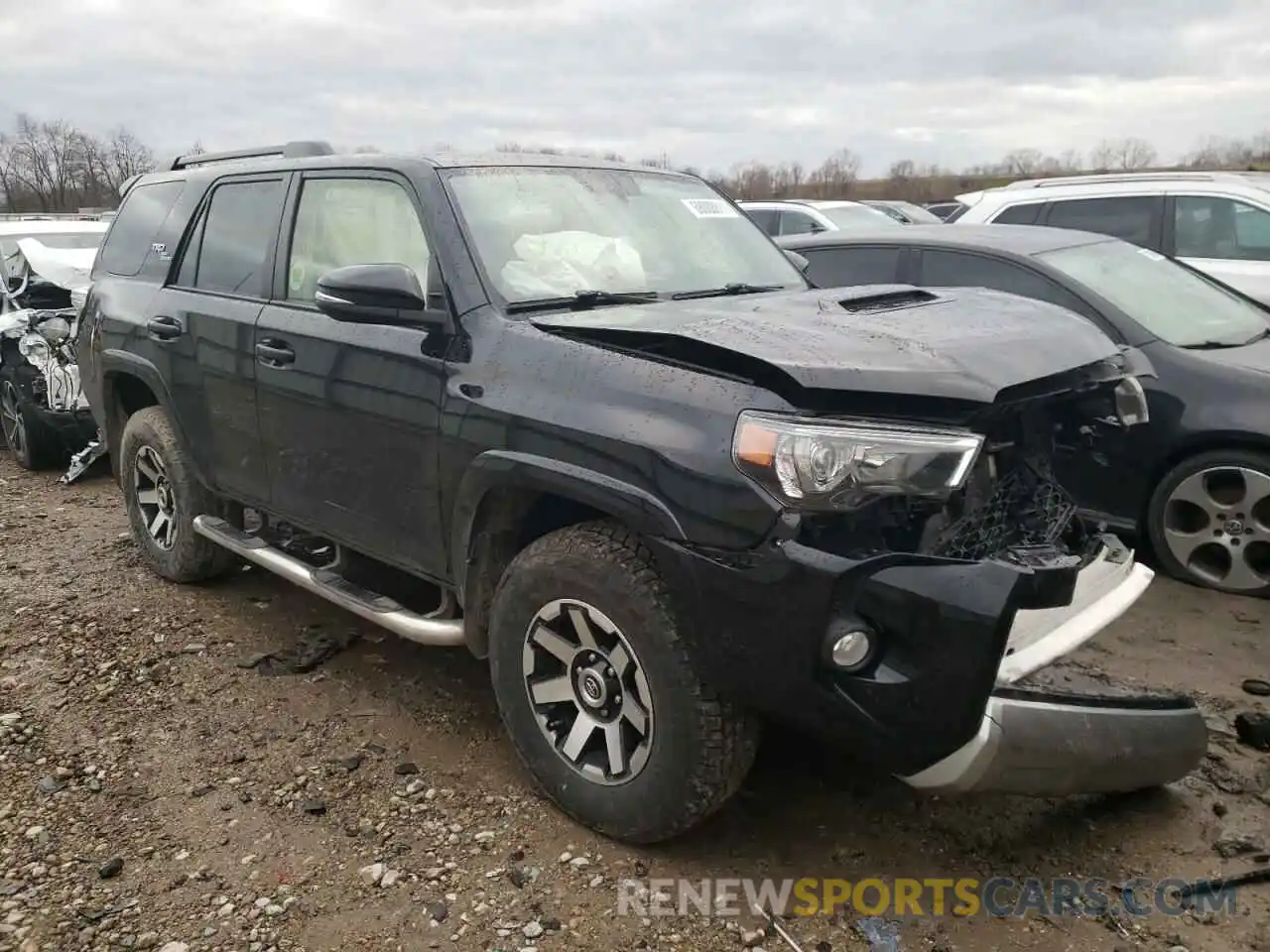 1 Photograph of a damaged car JTEBU5JR5K5663718 TOYOTA 4RUNNER 2019