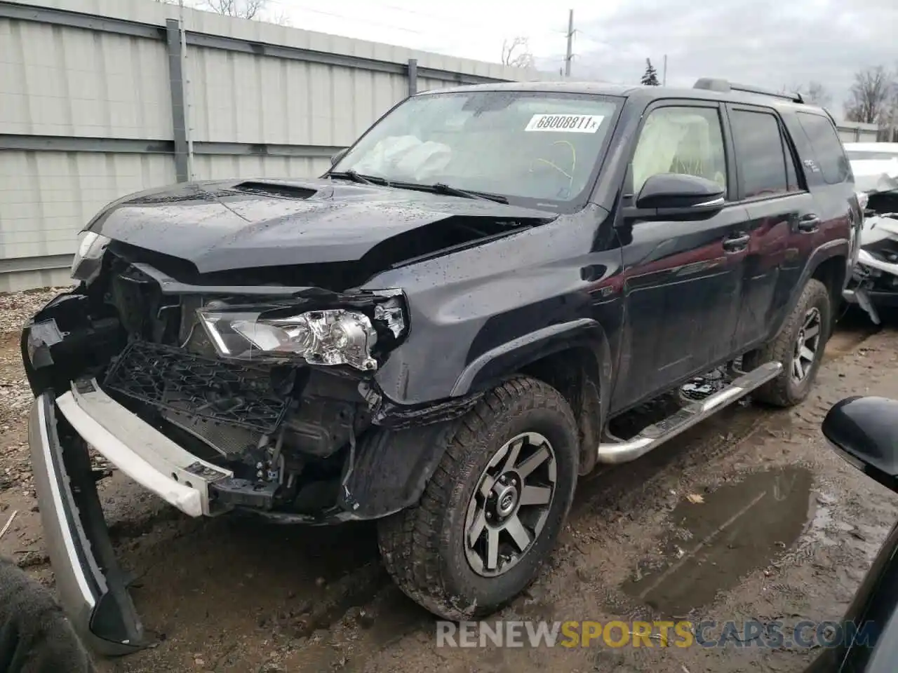 2 Фотография поврежденного автомобиля JTEBU5JR5K5663718 TOYOTA 4RUNNER 2019