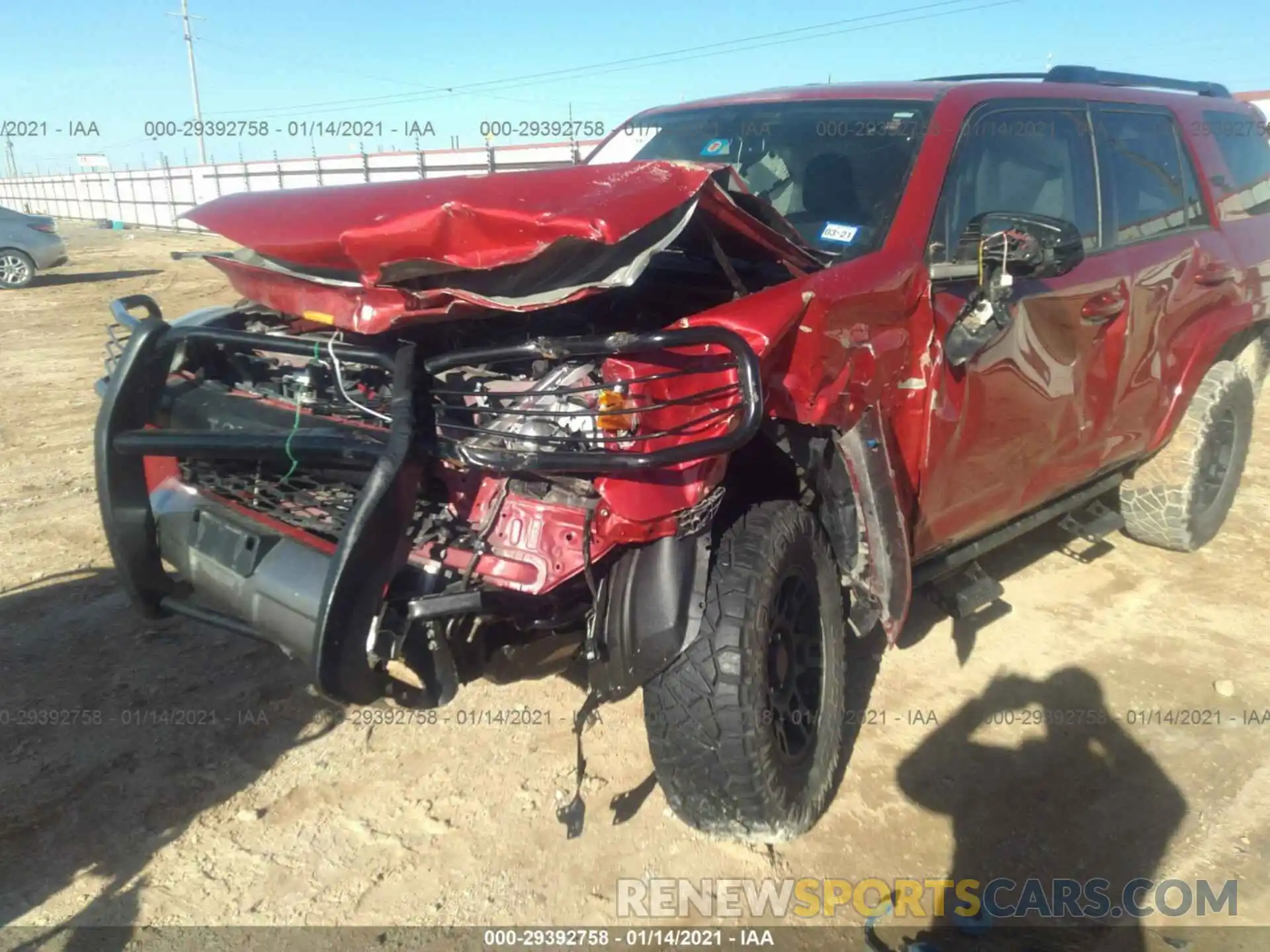 6 Photograph of a damaged car JTEBU5JR5K5663816 TOYOTA 4RUNNER 2019