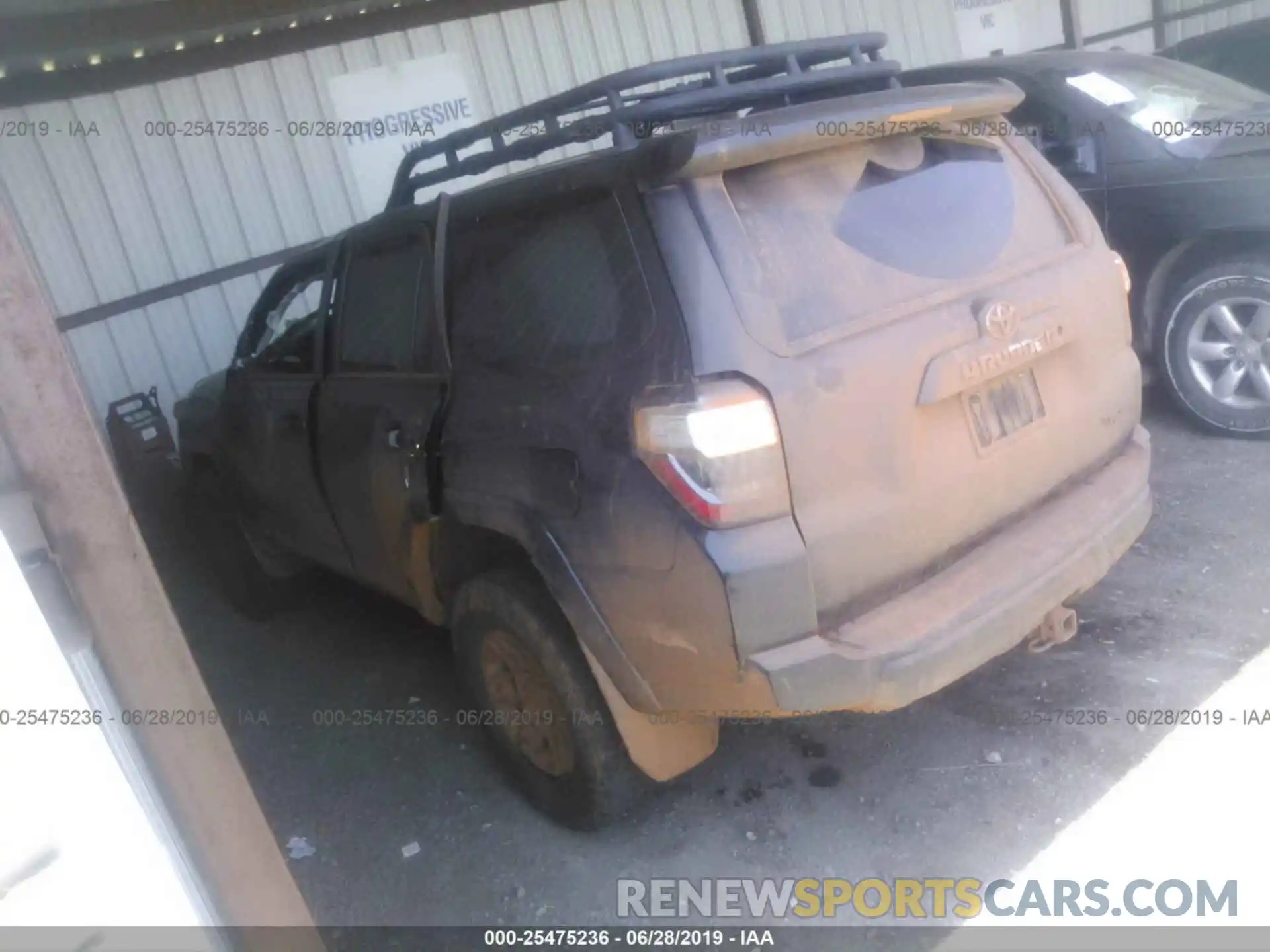 3 Photograph of a damaged car JTEBU5JR5K5665470 TOYOTA 4RUNNER 2019