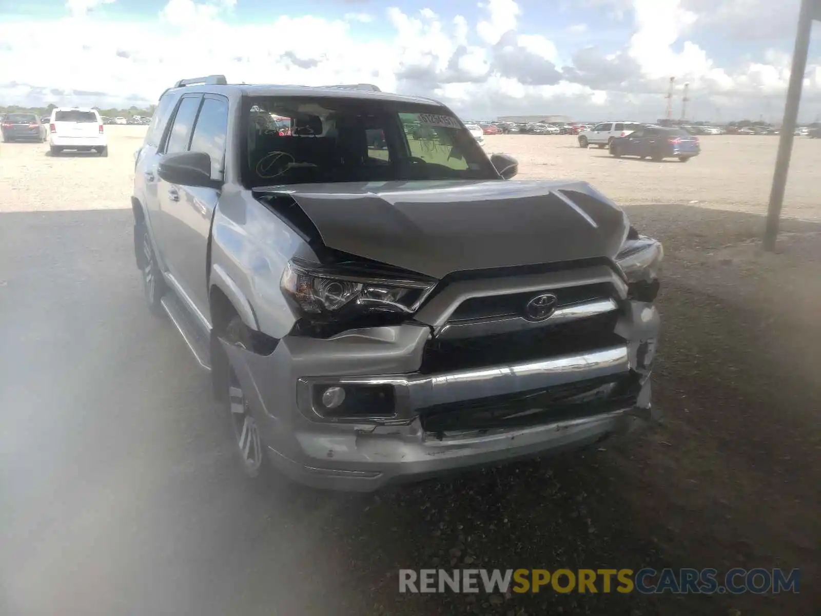 1 Photograph of a damaged car JTEBU5JR5K5668188 TOYOTA 4RUNNER 2019