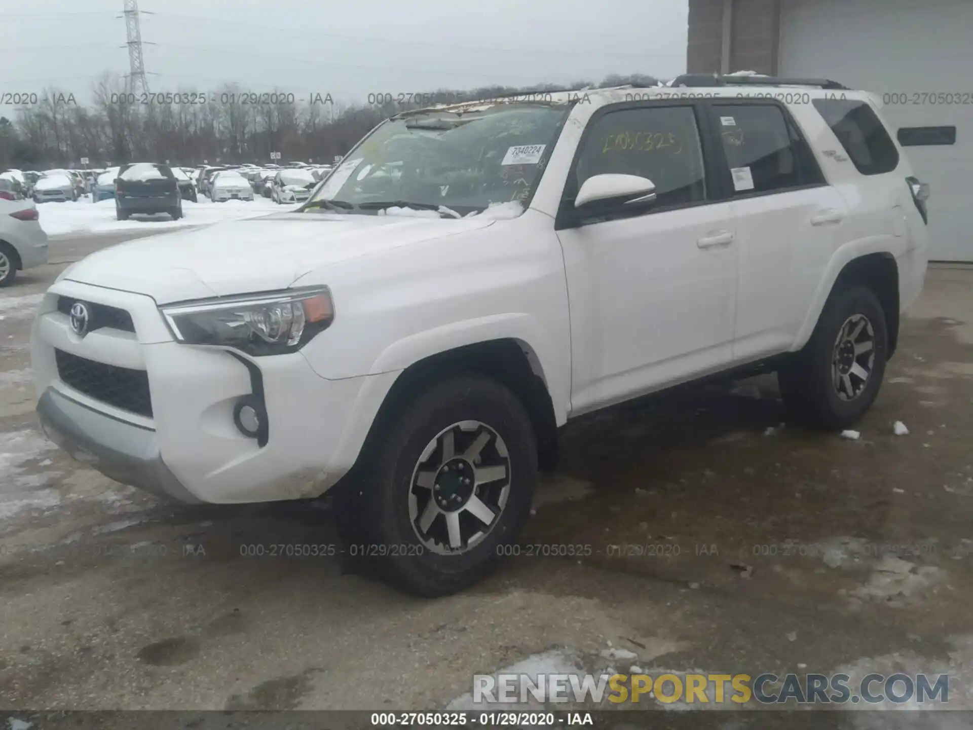 2 Photograph of a damaged car JTEBU5JR5K5668255 TOYOTA 4RUNNER 2019