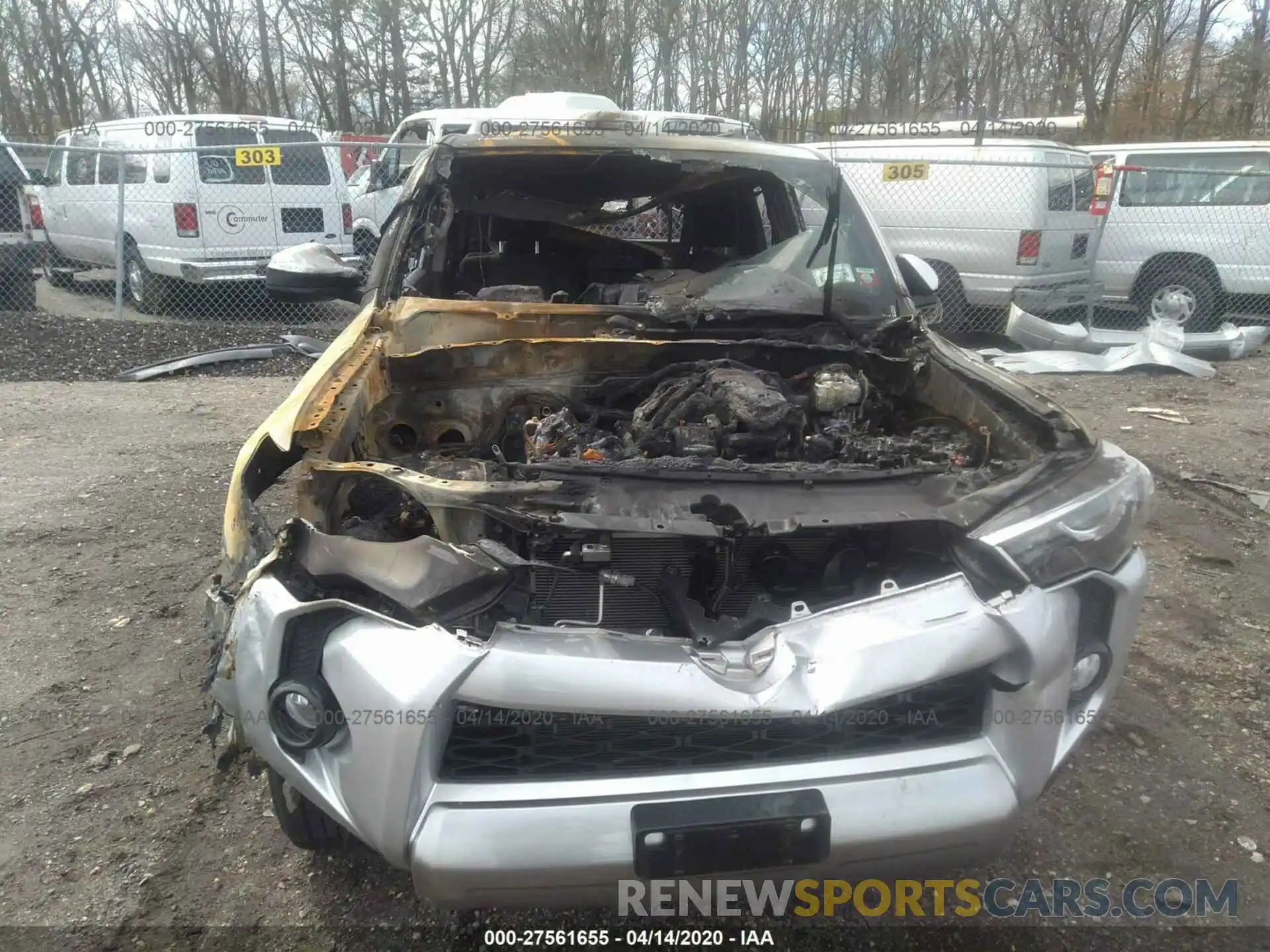 6 Photograph of a damaged car JTEBU5JR5K5670622 TOYOTA 4RUNNER 2019