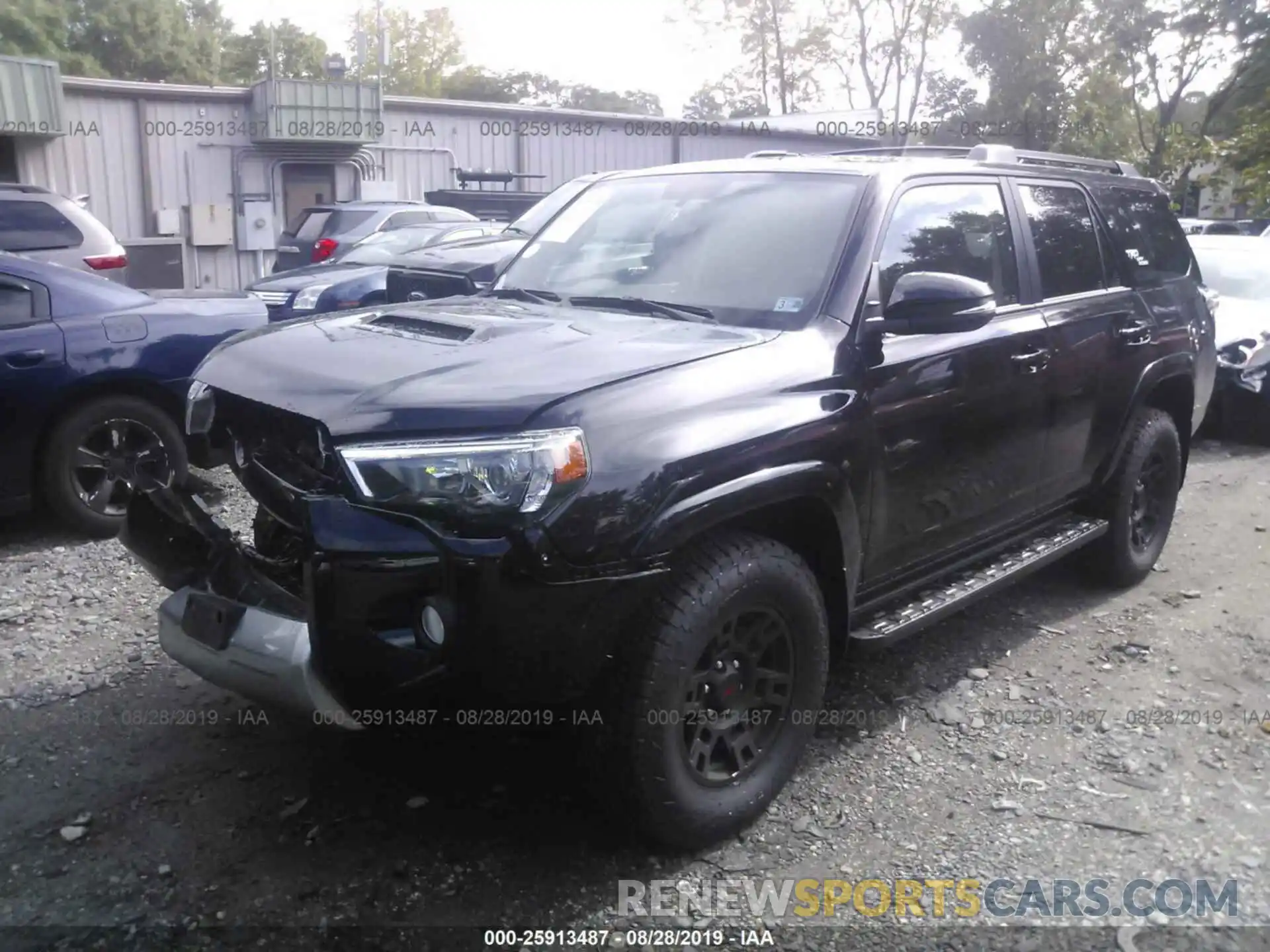 2 Photograph of a damaged car JTEBU5JR5K5671253 TOYOTA 4RUNNER 2019