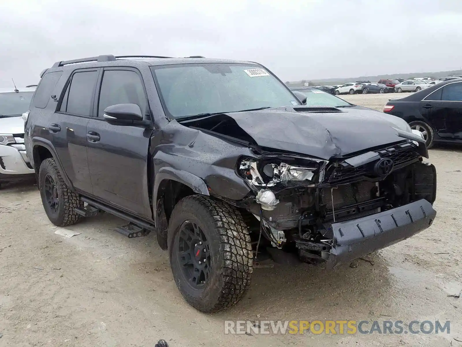 1 Photograph of a damaged car JTEBU5JR5K5672581 TOYOTA 4RUNNER 2019