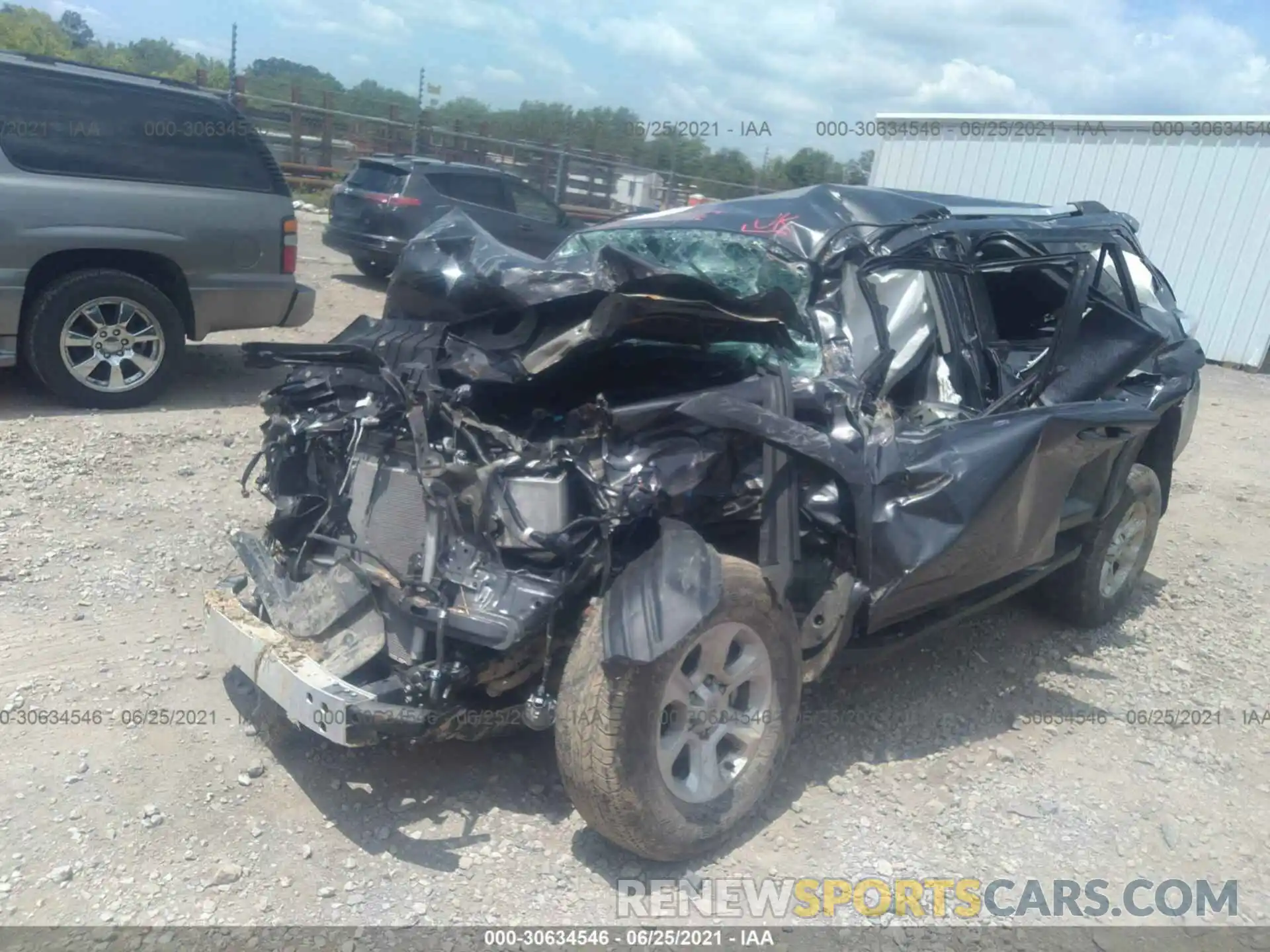 6 Photograph of a damaged car JTEBU5JR5K5676310 TOYOTA 4RUNNER 2019