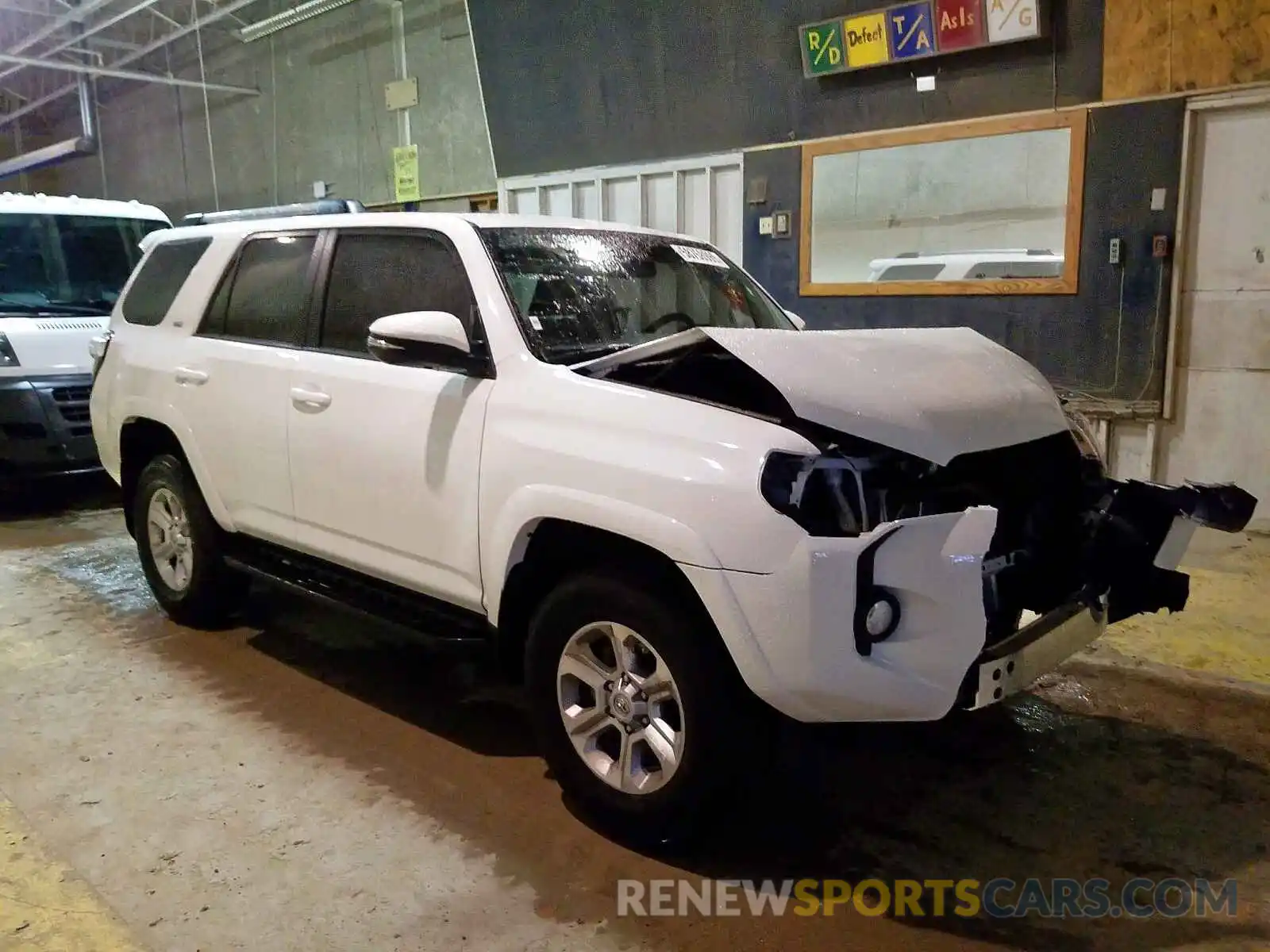 1 Photograph of a damaged car JTEBU5JR5K5688229 TOYOTA 4RUNNER 2019