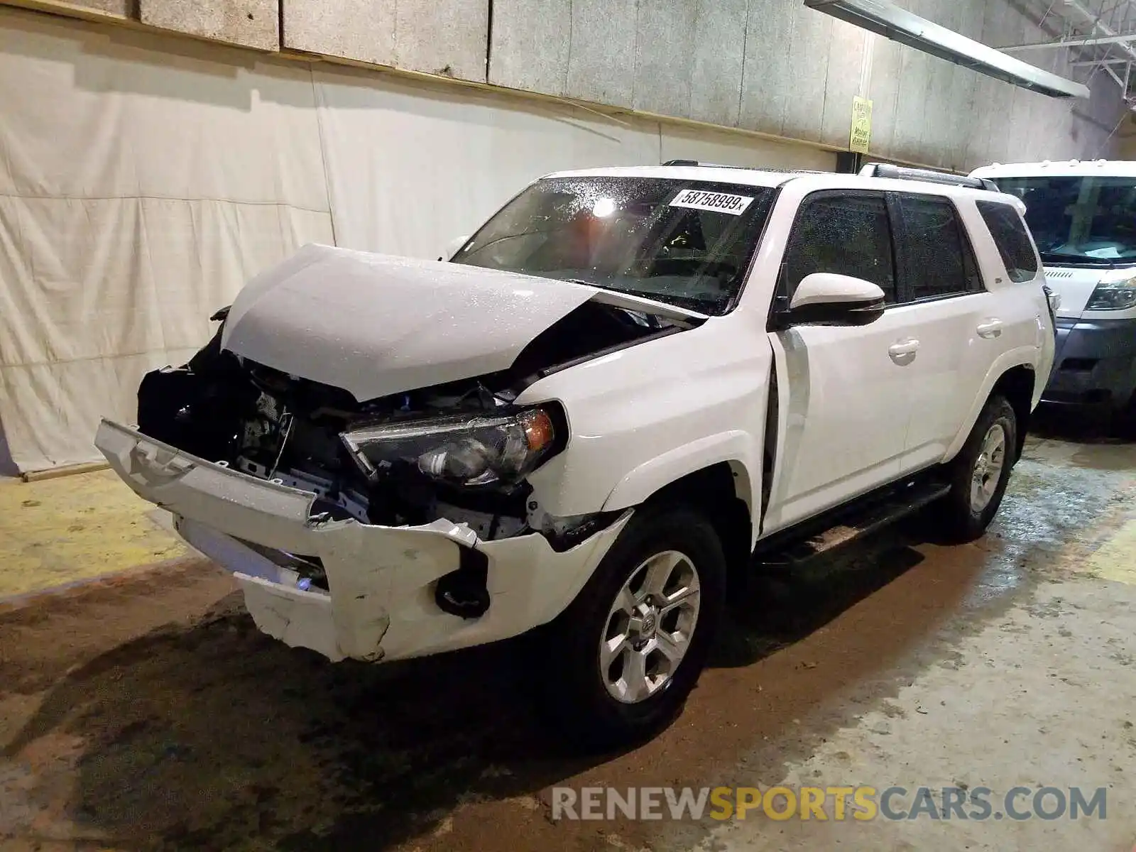 2 Photograph of a damaged car JTEBU5JR5K5688229 TOYOTA 4RUNNER 2019