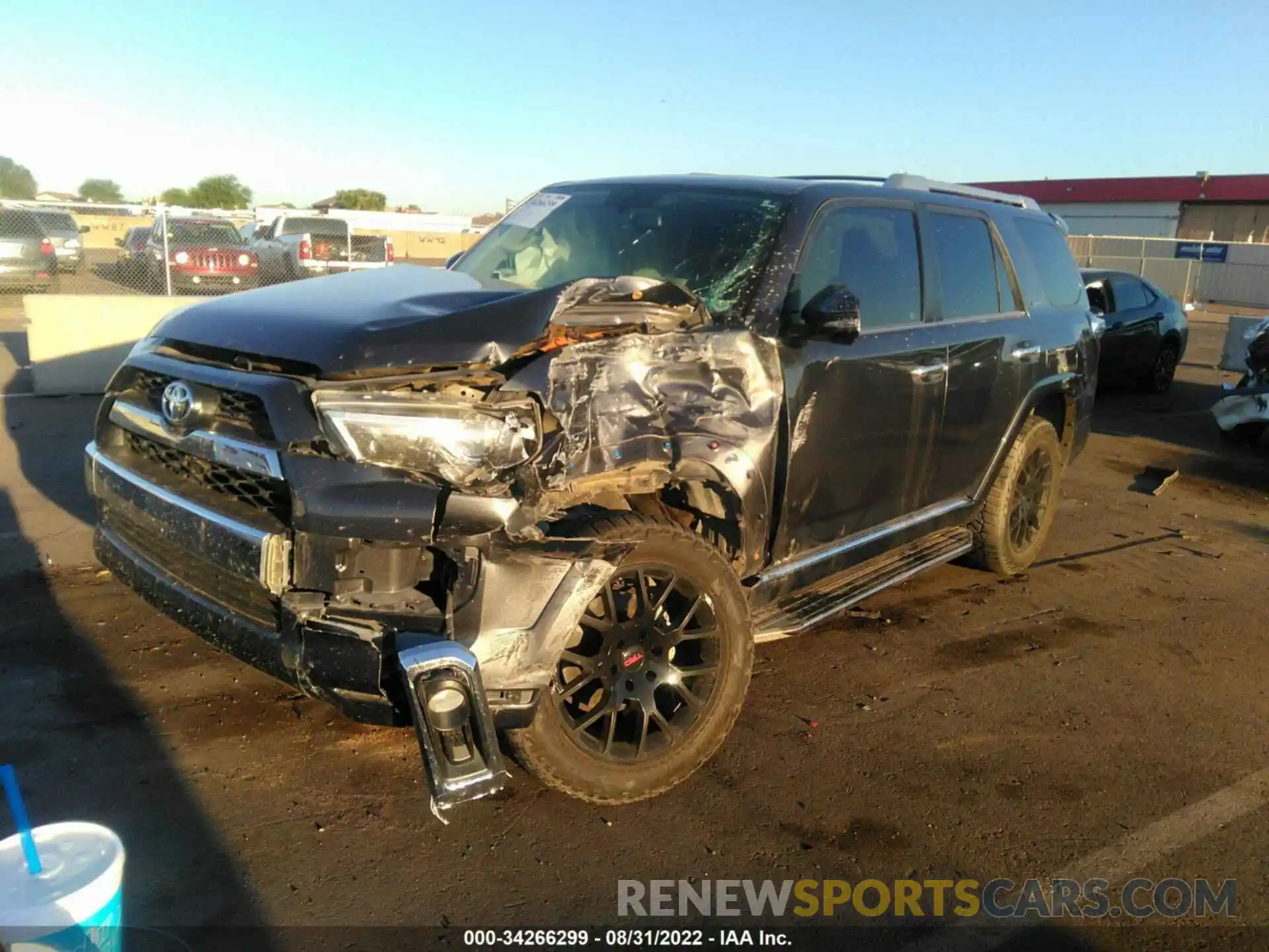 2 Photograph of a damaged car JTEBU5JR5K5688781 TOYOTA 4RUNNER 2019